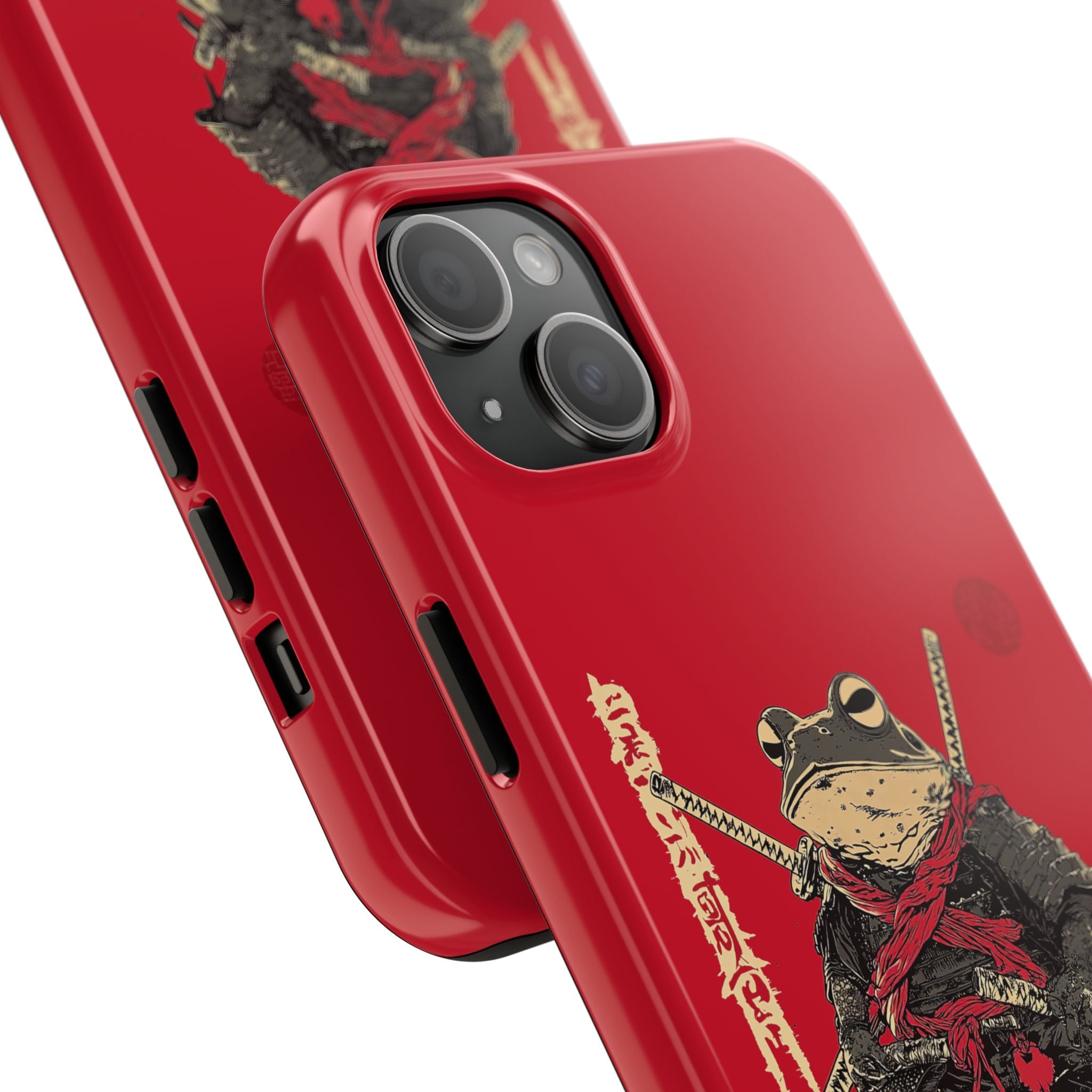 retro-vintage-ninja-frog-iphone-tough-case-red-sun-japanese-samurai-frog-design-stylish-tough-protector-red-iphone-case