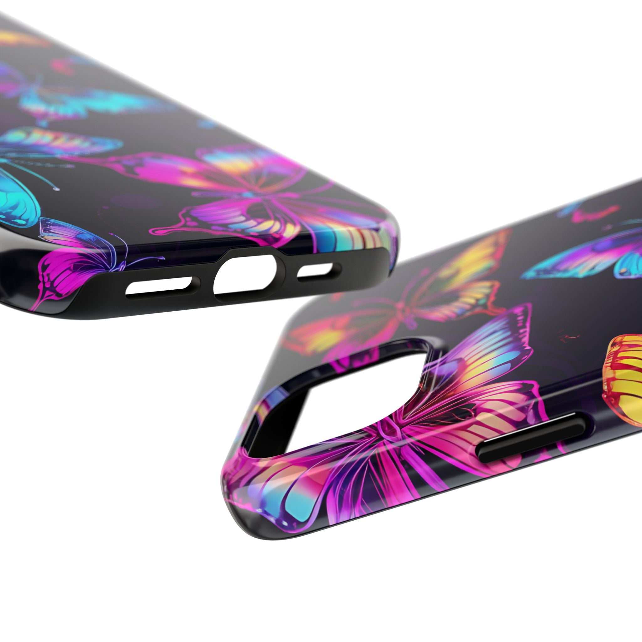 neon-glitter-butterfly-tough-phone-case-iphone-cover-protective-phone-case-sparkly-cellphone-case-glittery-phone-cover-tough-