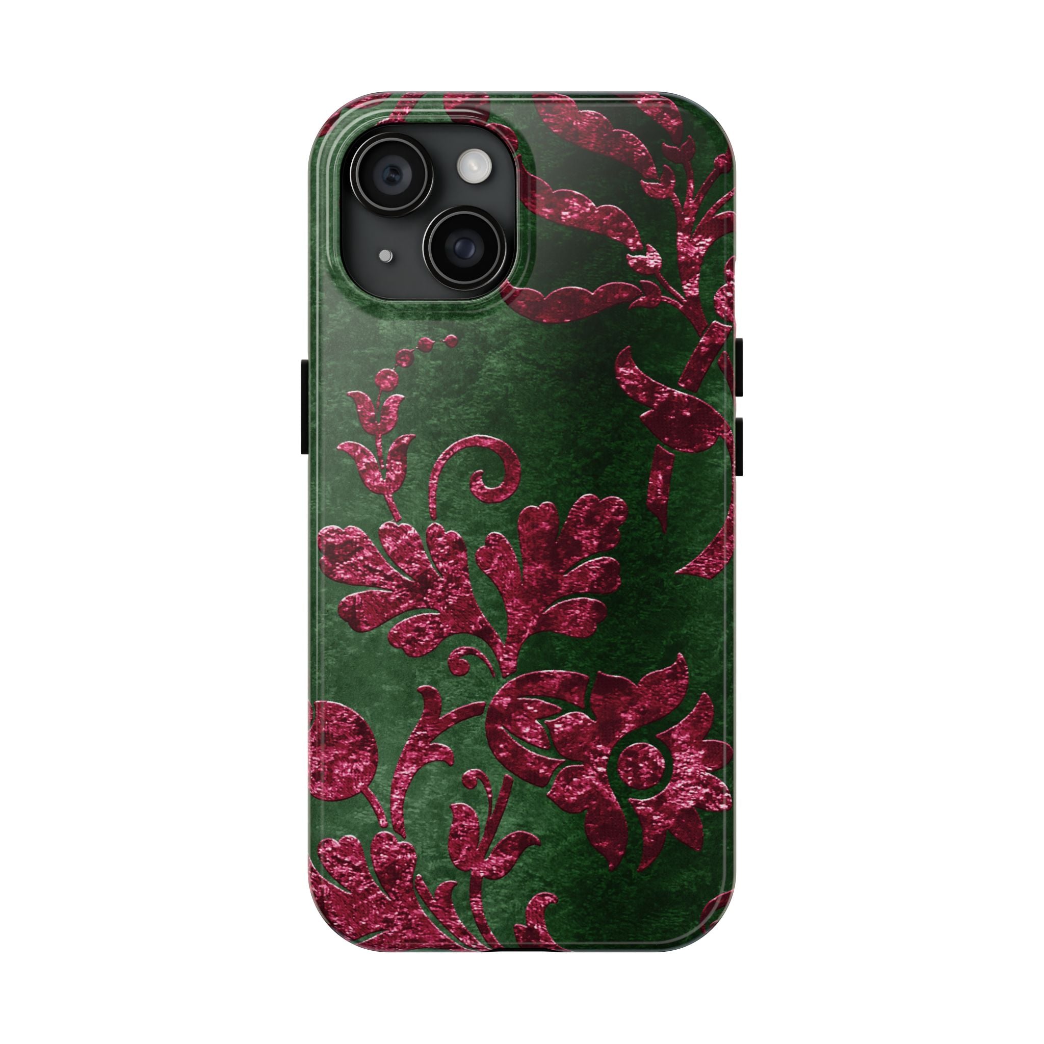 embossed-burgundy-velvet-tough-iphone-case-protective-iphone-cover-heavy-duty-iphone-case-rugged-phone-case-durable-smartphon