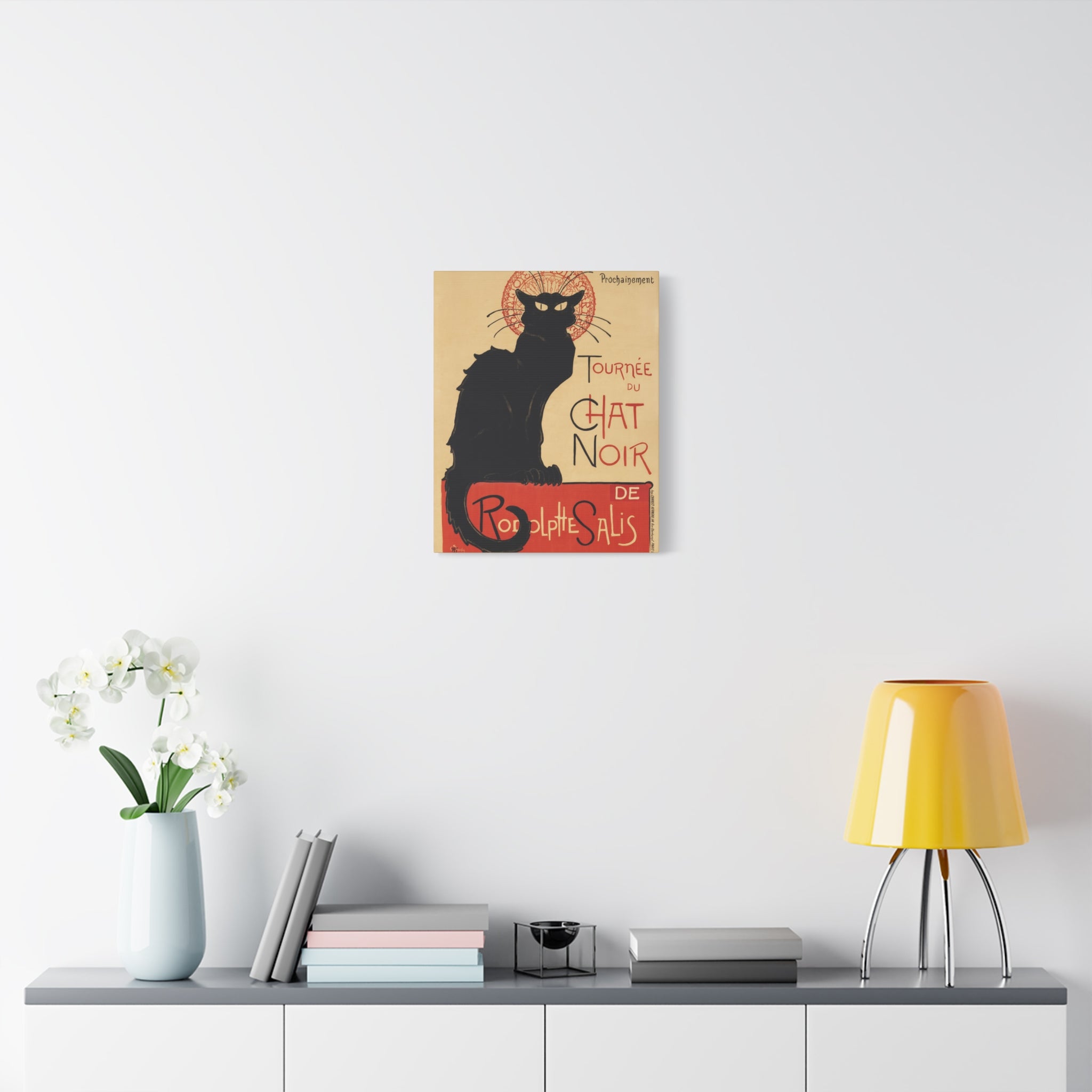 canvas-print-tournee-du-chat-noir-wall-art-matte-canvas-stretched-home-decor-living-room-theophile-steinlen-art-cat