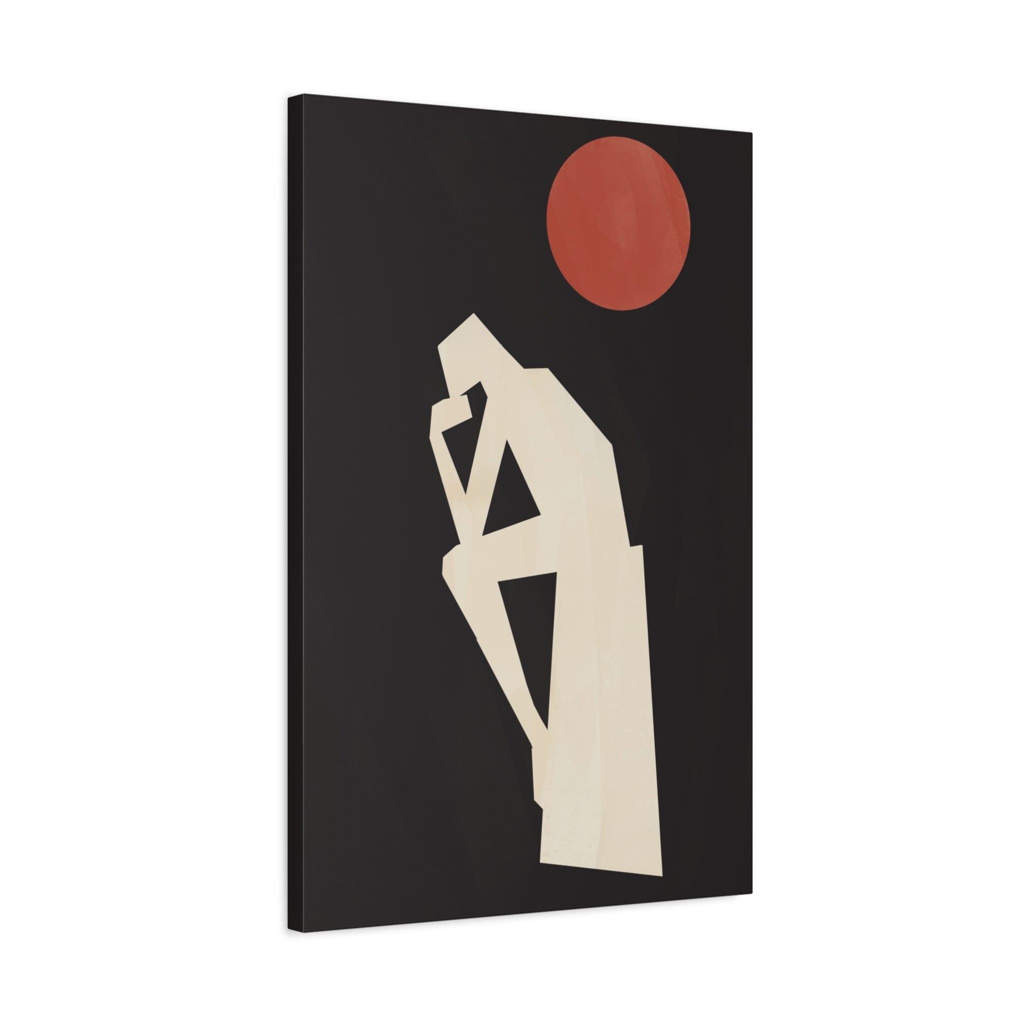 canvas-print-rodin-sculpture-the-thinker-illustration-art-lover-living-room-decor-wall-art-stretched-matte-canvas-gift-home-d