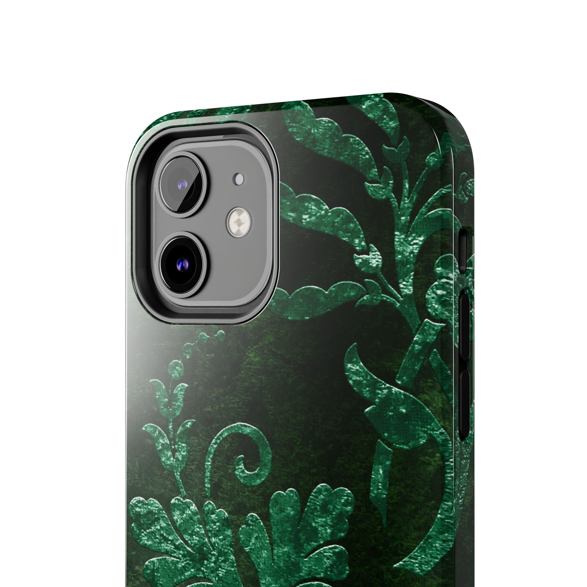 embossed-emerald-velvet-tough-phone-case-protective-iphone-cover-heavy-duty-phone-case-rugged-phone-case-durable-smartphone-c