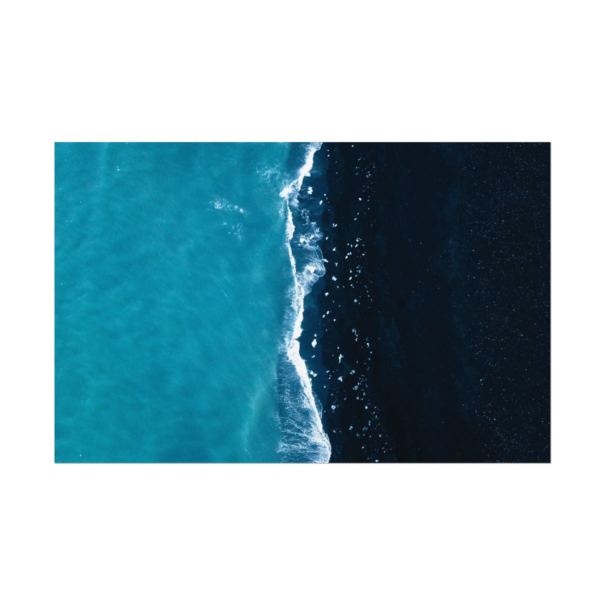 ocean-minimalist-decor-poster-print-beach-wall-art-coastal-photography-blue-ocean-print-sand-landscape-home-office-decoration