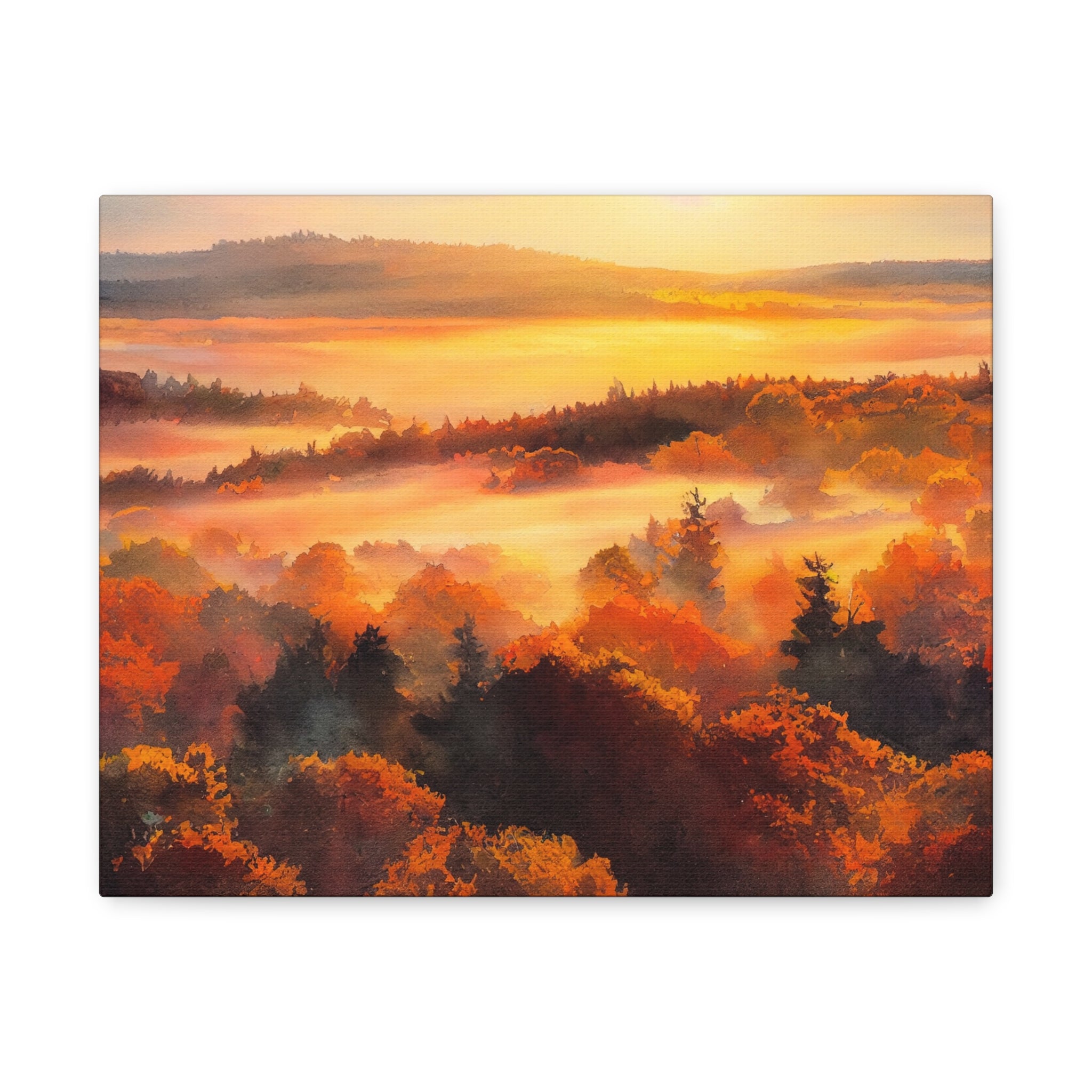 watercolor-fall-canvas-wall-art-fall-sunset-tree-print-stretched-matte-canvas-home-decor-autumn-decor-gift-for-nature-lovers