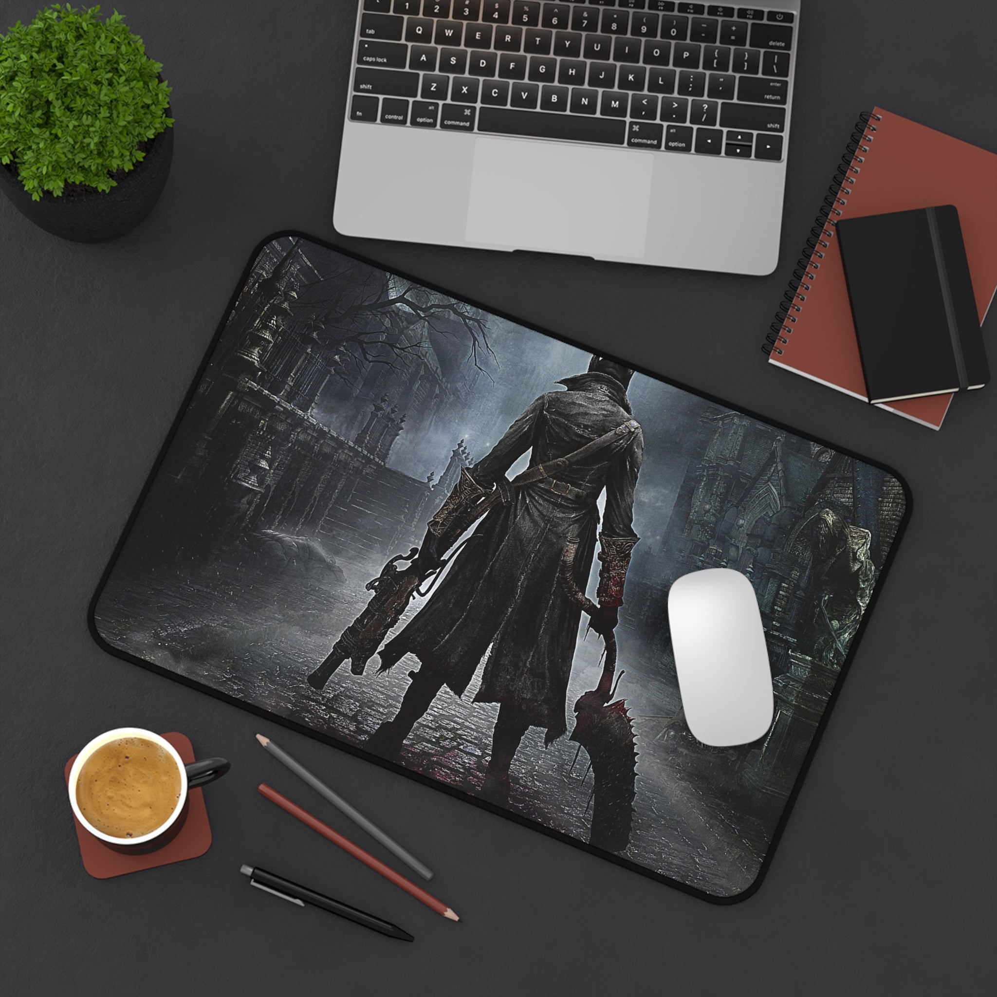 bloodborne-mouse-pad-the-hunter-desk-pad-large-gaming-desk-mat-custom-desk-pad-protective-desk-pad