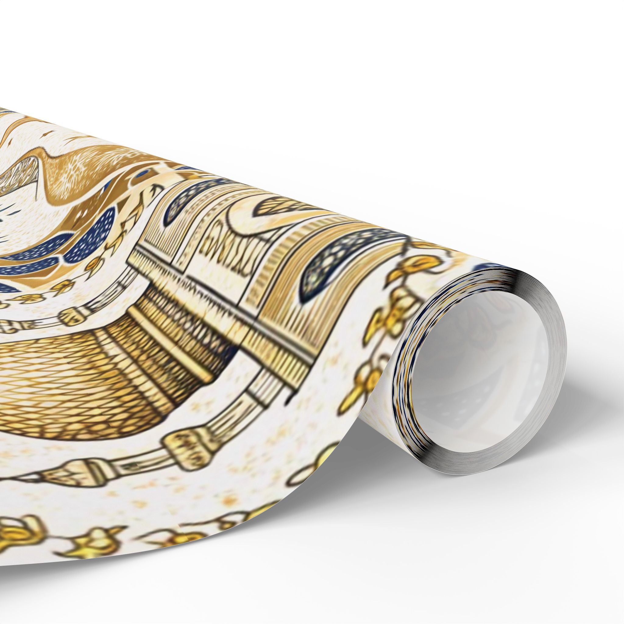 ramadan-night-wrapping-papers-islamic-crescent-moon-gift-wrap-mosque-silhouette-eid-holiday-supplies-festive-present-packagin