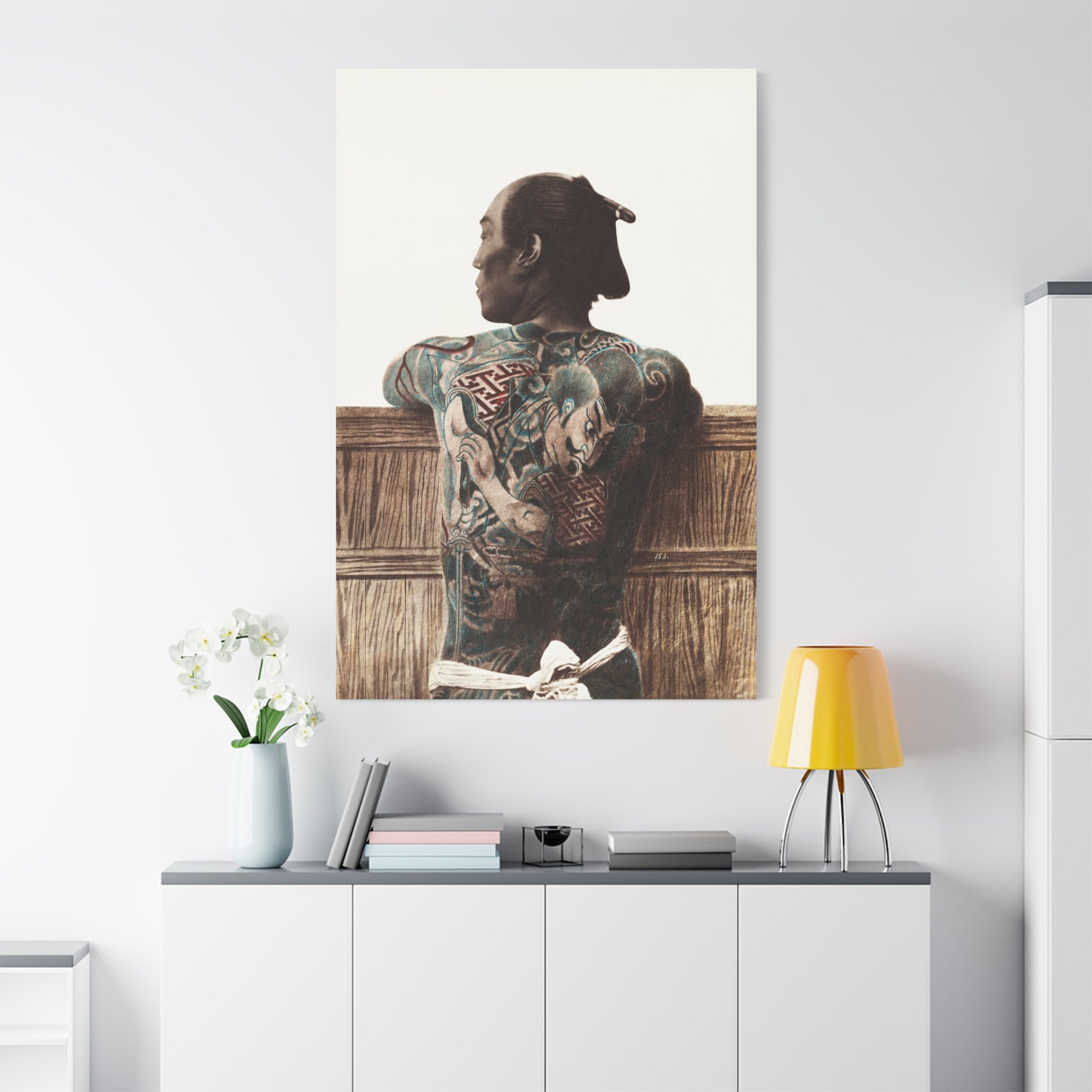 canvas-print-japanese-yakuza-tattoo-art-wall-decor-matte-stretched-art-print-kimbei-photography-perfect-for-home-decor-gifts-