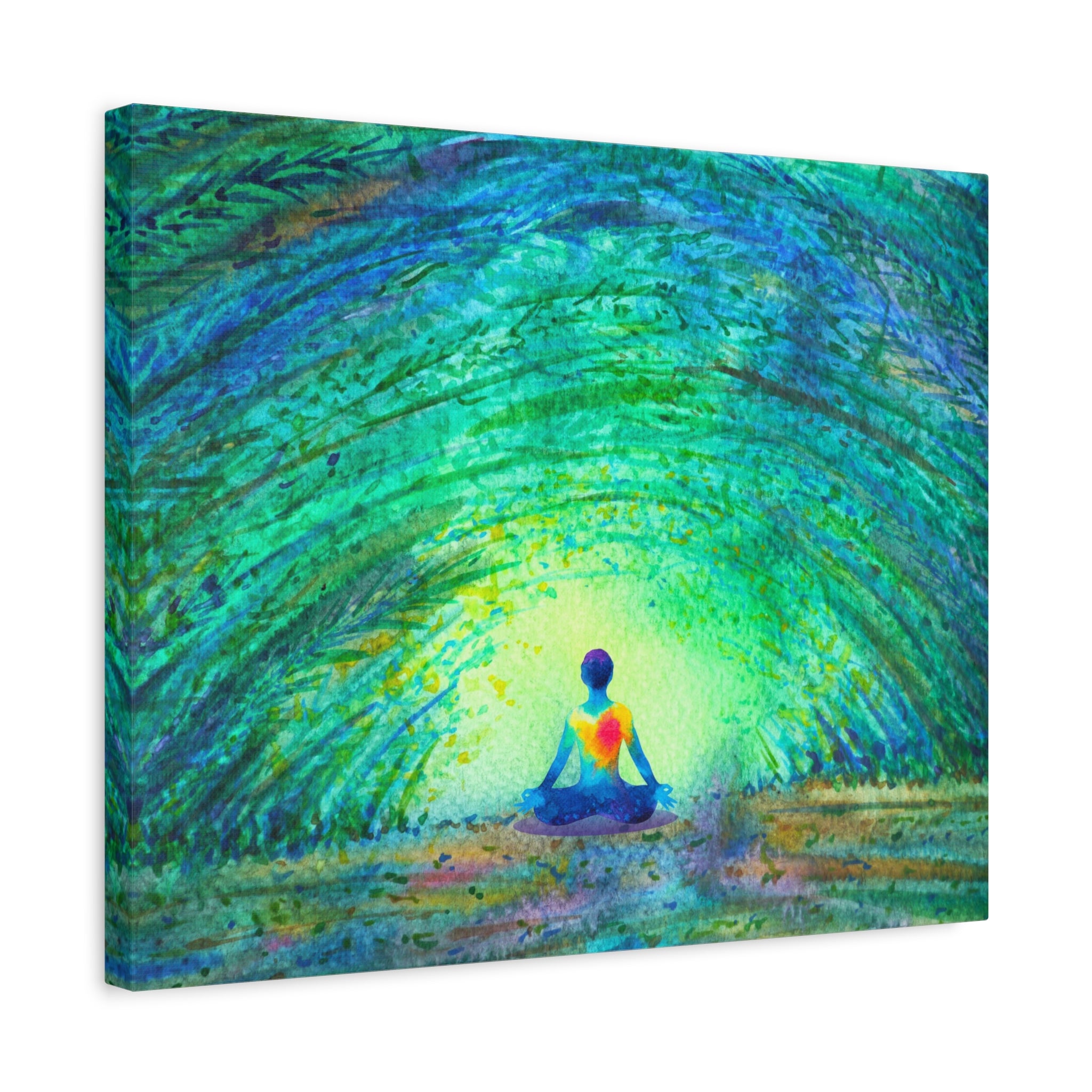 canvas-wall-art-yoga-nature-peace-home-decor-meditation-gift-mindfulness-painting-zen-retreat-print-living-room-decor