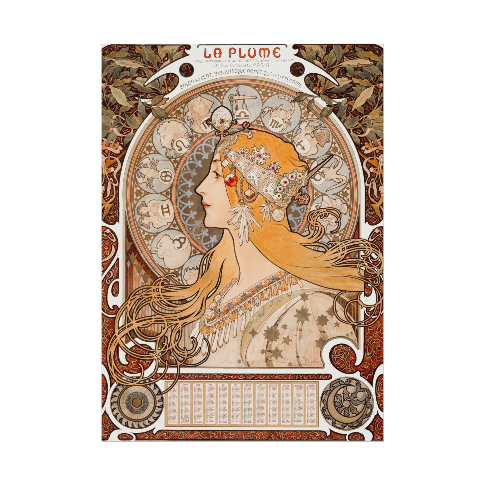 art-nouveau-rolled-posters-muchas-zodiaque-poster-print-wall-art-decor-home-office-gift-idea-famous-alphonse-maria-mucha-prin