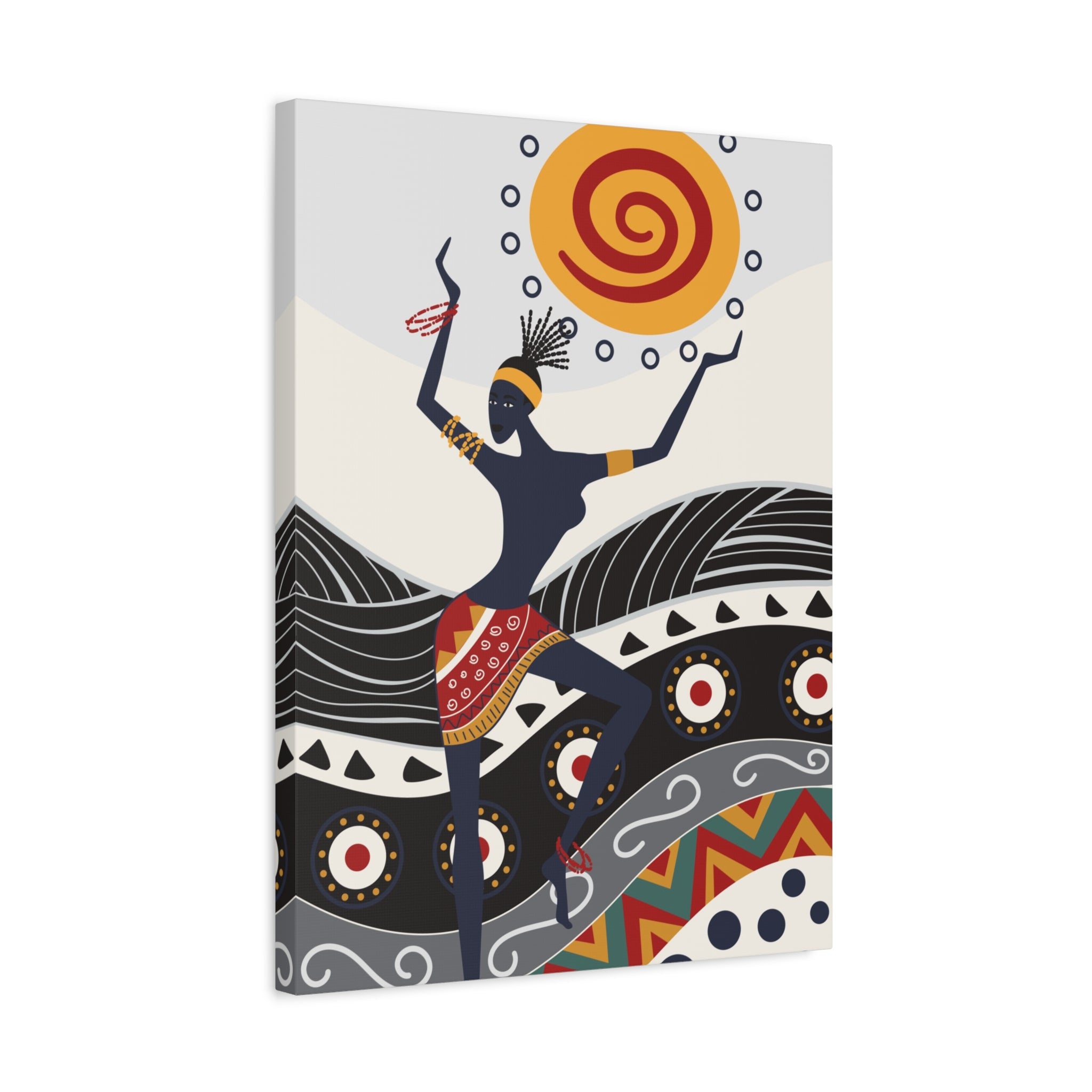 stretched-canvas-print-african-ornament-traditional-dance-wall-decor-african-wall-art-tribal-home-decoration-ethnic-african-a