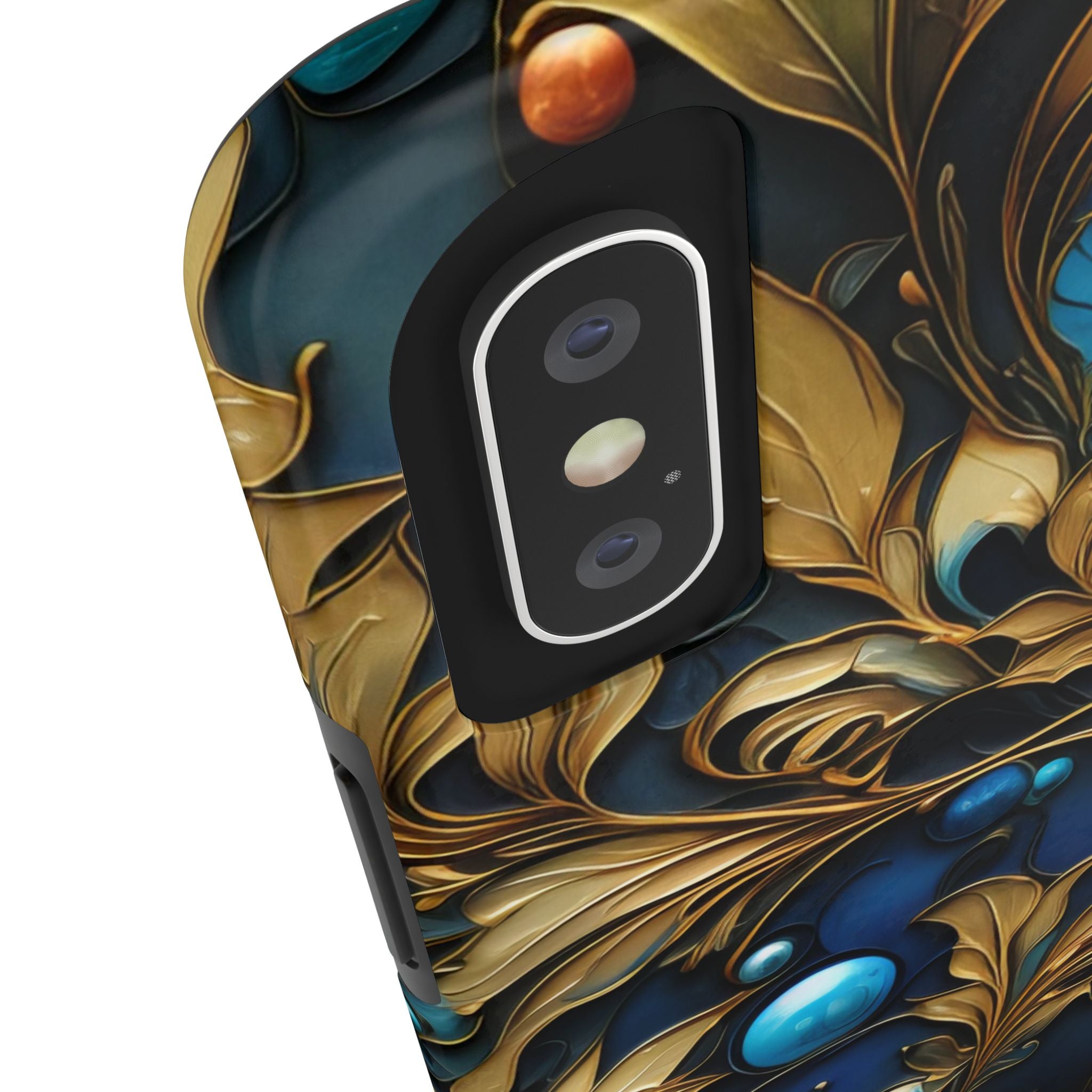 textured-art-nouveau-floral-tough-phone-case-cottagecore-iphone-case-unique-floral-phone-cover-vintage-style-iphone-case-prot