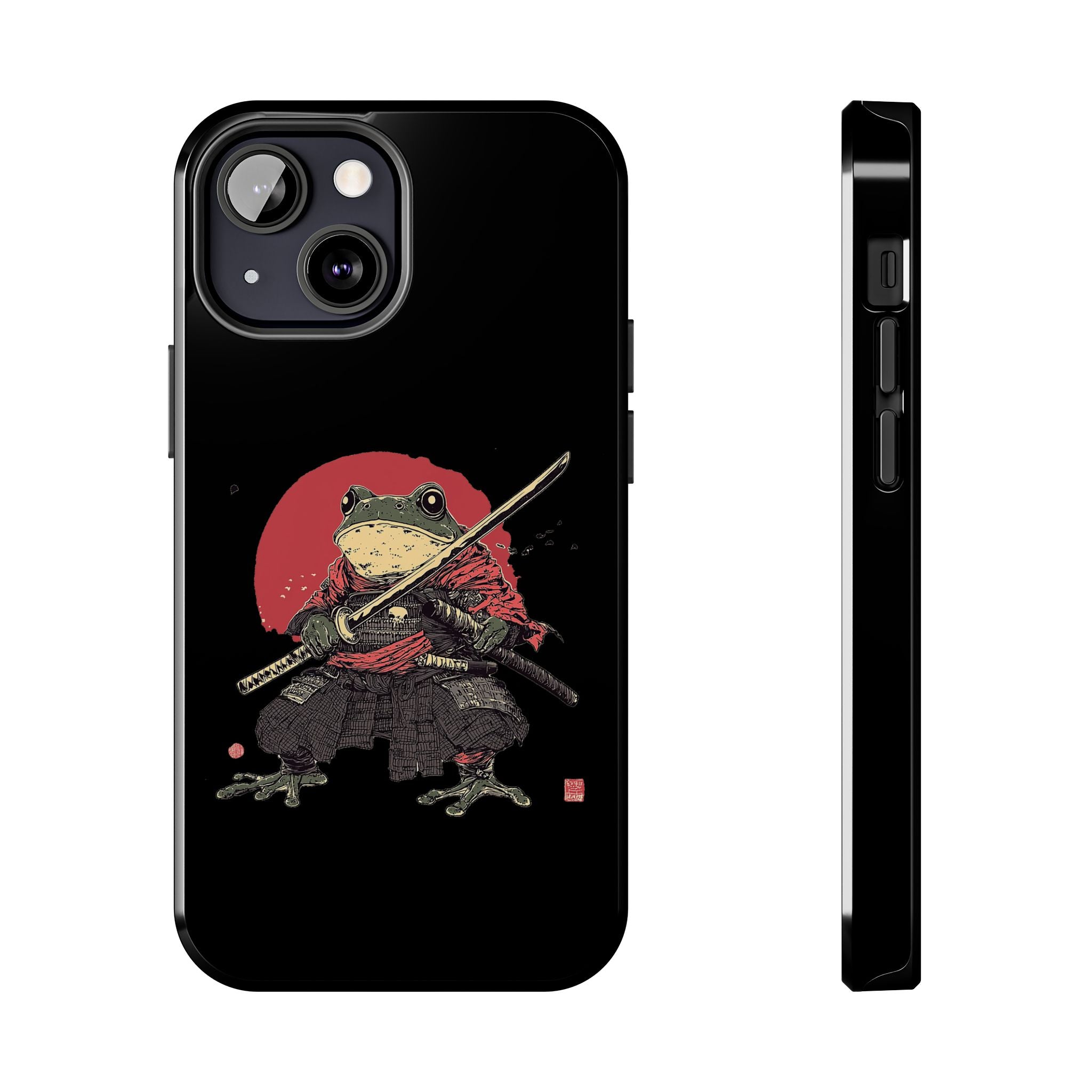 retro-vintage-ninja-frog-iphone-tough-case-red-sun-japanese-samurai-frog-design-ninja-warrior-black-iphone-hard-cover-1