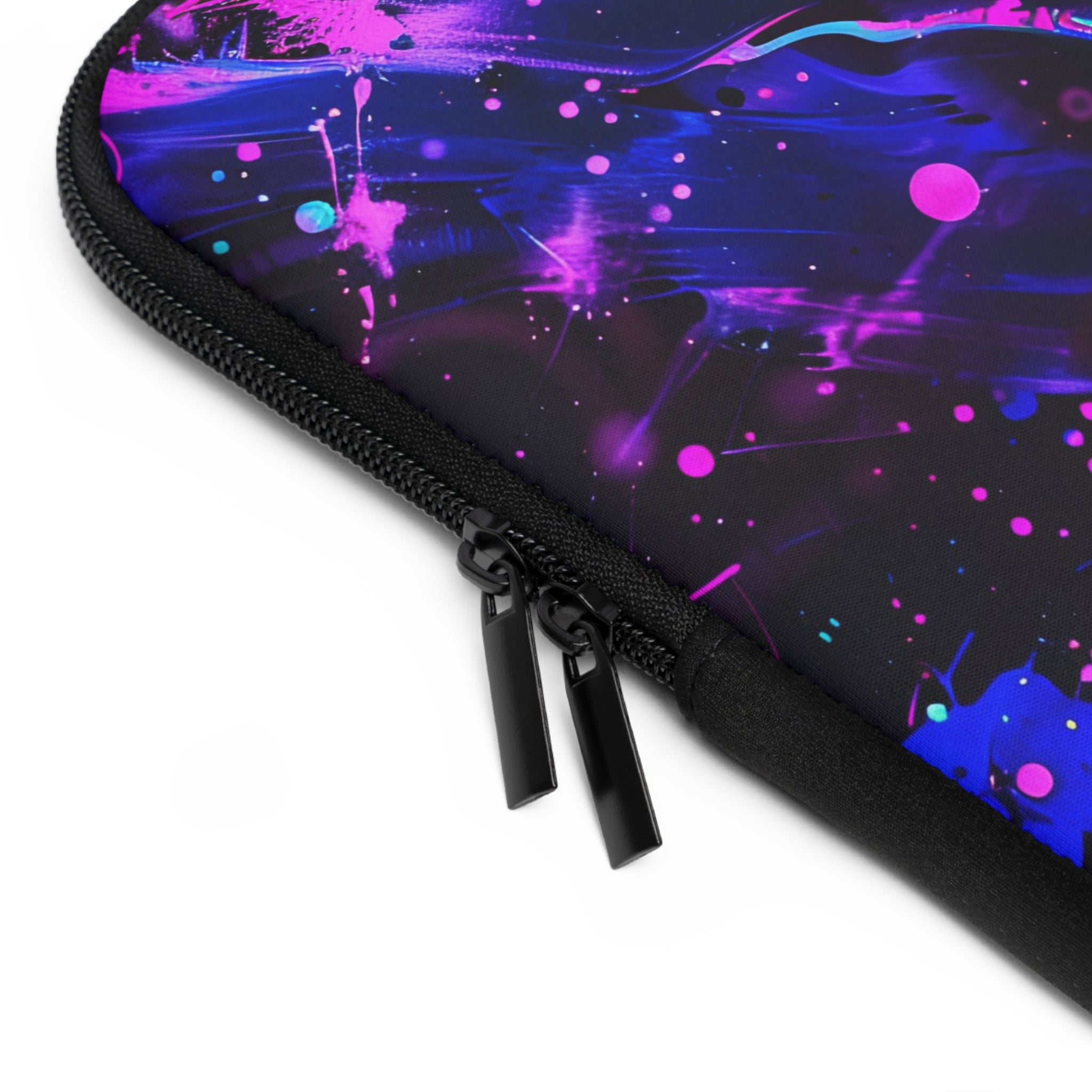 neon-abstract-paint-splatter-laptop-sleeve-navy-macbook-air-sleeve-unique-tech-accessories-colorful-laptop-case-computer-cove