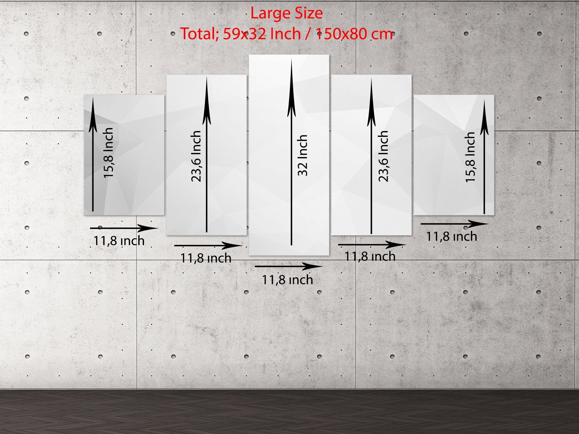 japanese-spirit-gate-torii-samurai-warrior-waterfall-landscape-5-piece-canvas-extra-large-wall-art-samurai-poster-5-piece-5-p