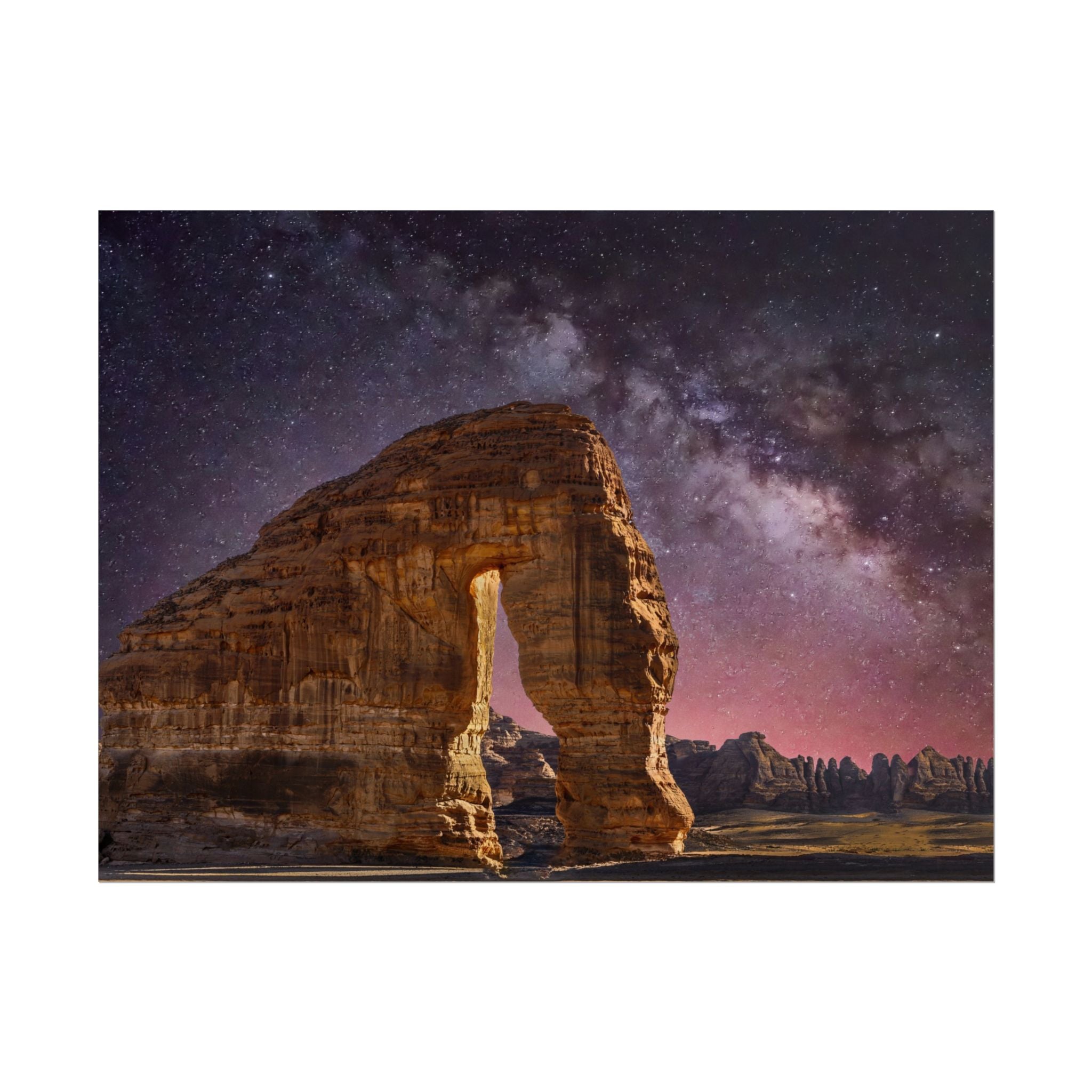 desert-landscape-poster-print-milky-way-poster-wall-art-milky-way-decor-artwork-unique-home-decor-starry-night-picture