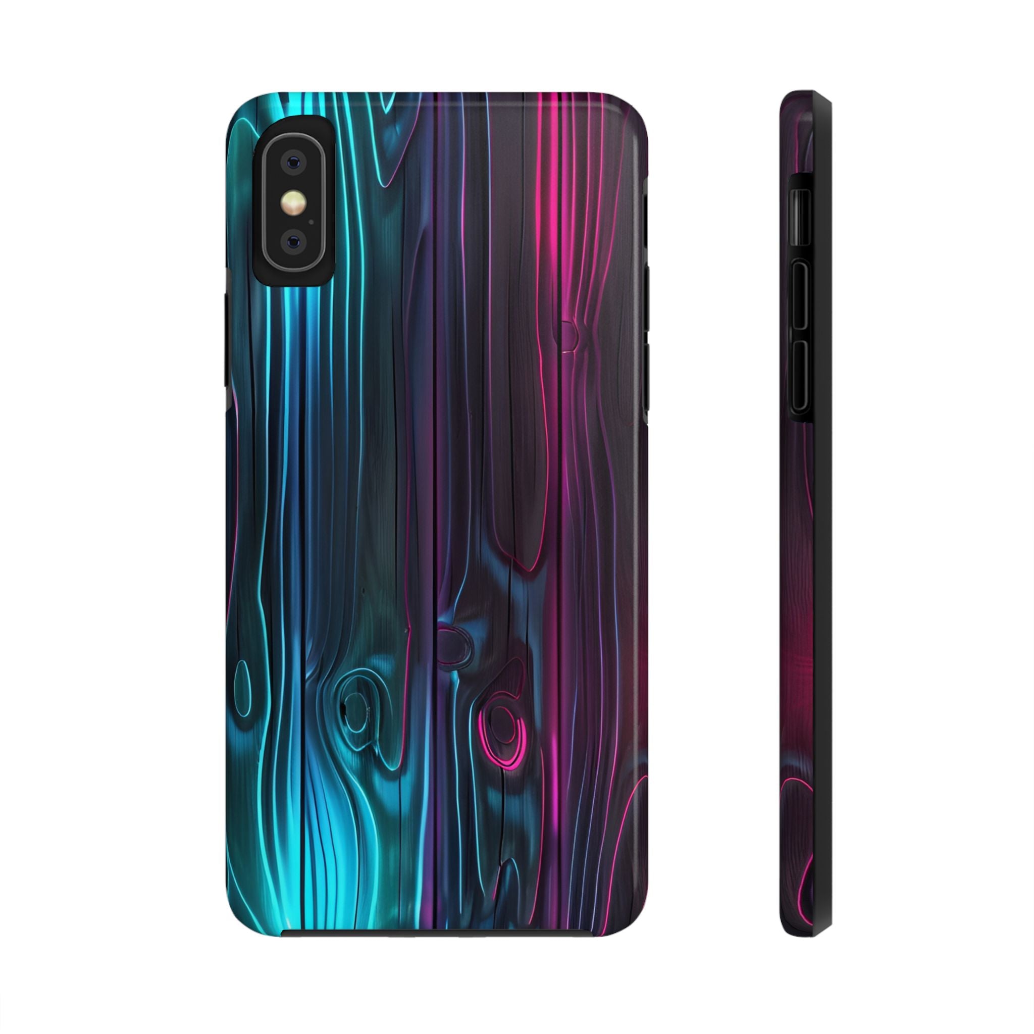 disco-neon-tough-iphone-cases-wood-grain-texture-iphone-case-cover-protective-iphone-shell-unique-iphone-accessories-iphone-1