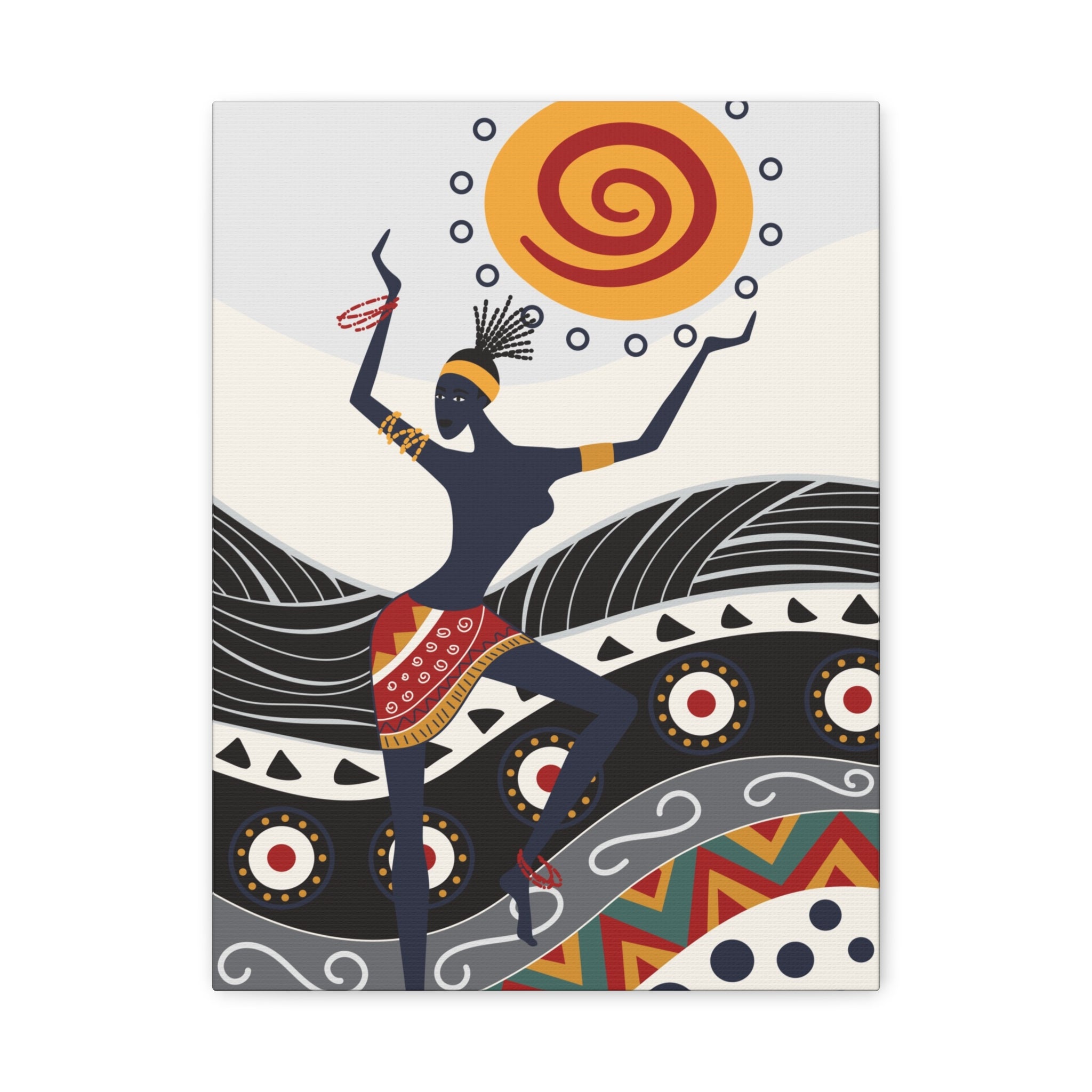 stretched-canvas-print-african-ornament-traditional-dance-wall-decor-african-wall-art-tribal-home-decoration-ethnic-african-a