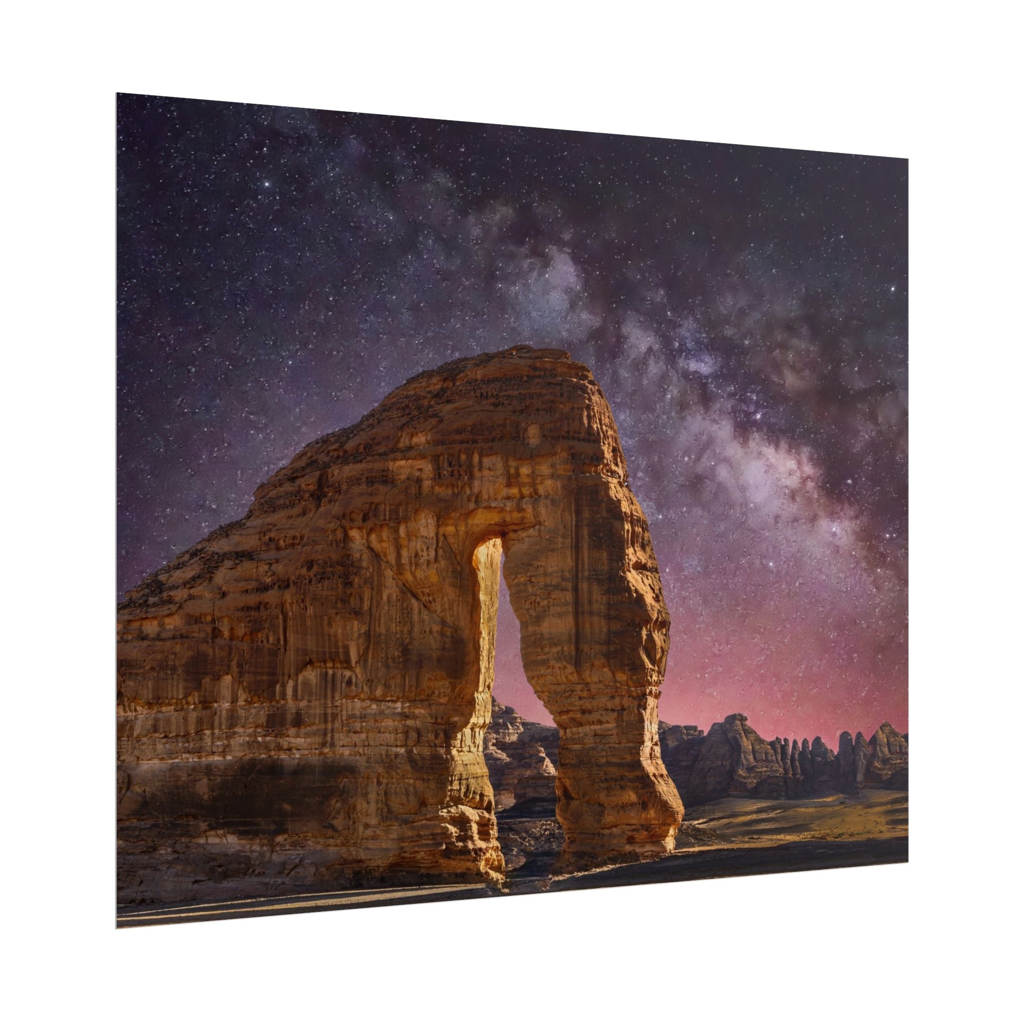 desert-landscape-poster-print-milky-way-poster-wall-art-milky-way-decor-artwork-unique-home-decor-starry-night-picture
