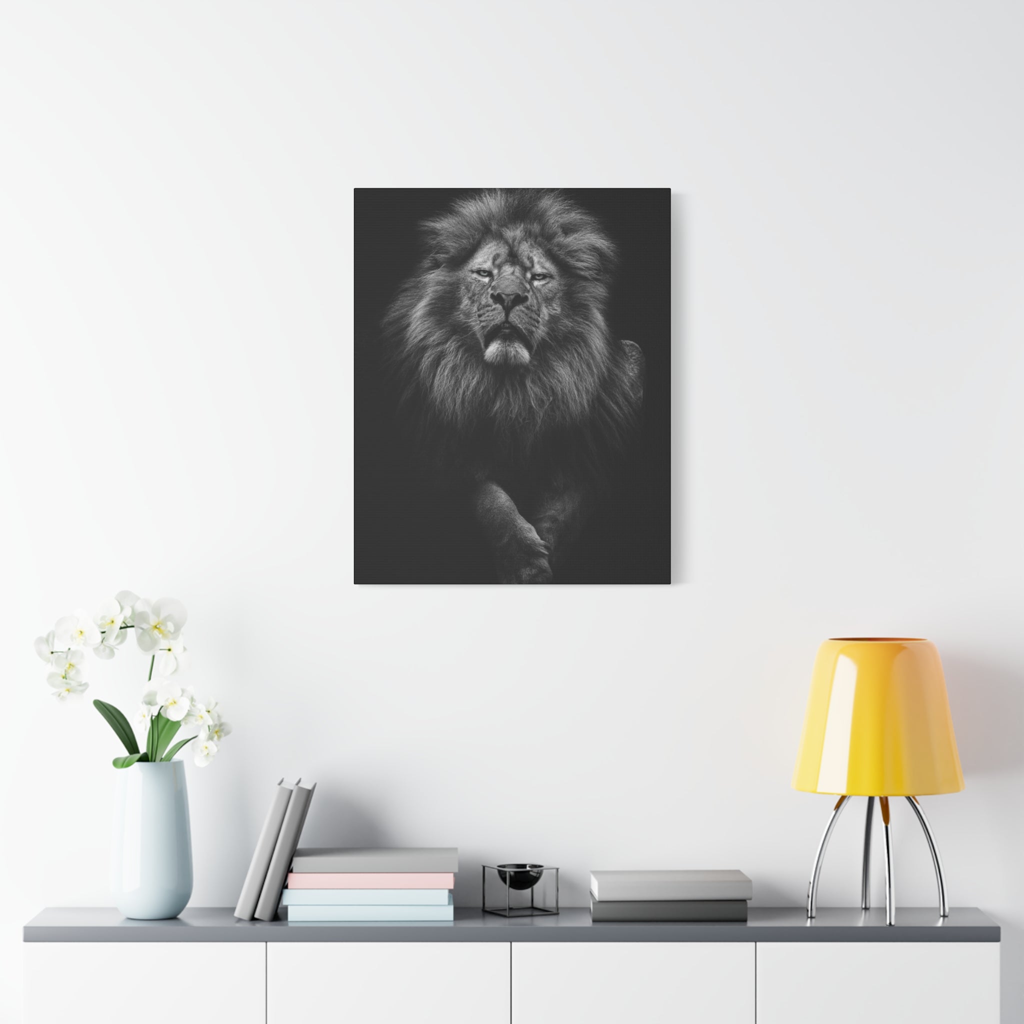 canvas-print-lion-wall-art-black-and-white-living-room-decor-matte-stretched-lion-poster-jungle-animal-art-print-wildlife-saf