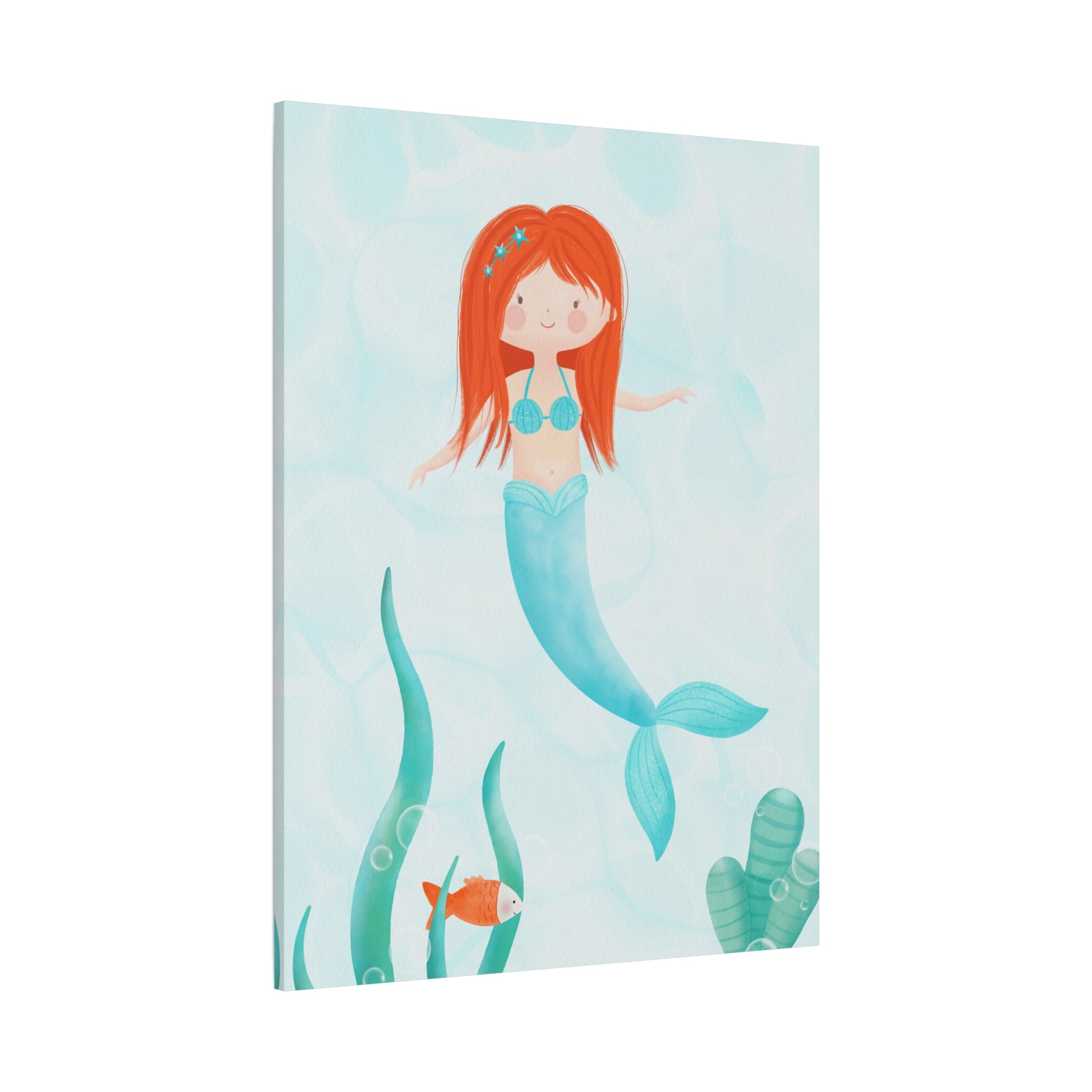 canvas-wall-art-cute-blue-mermaid-nursery-decor-blue-mermaid-print-nursery-art-cute-blue-mermaid-decoration-baby-nursery-merm