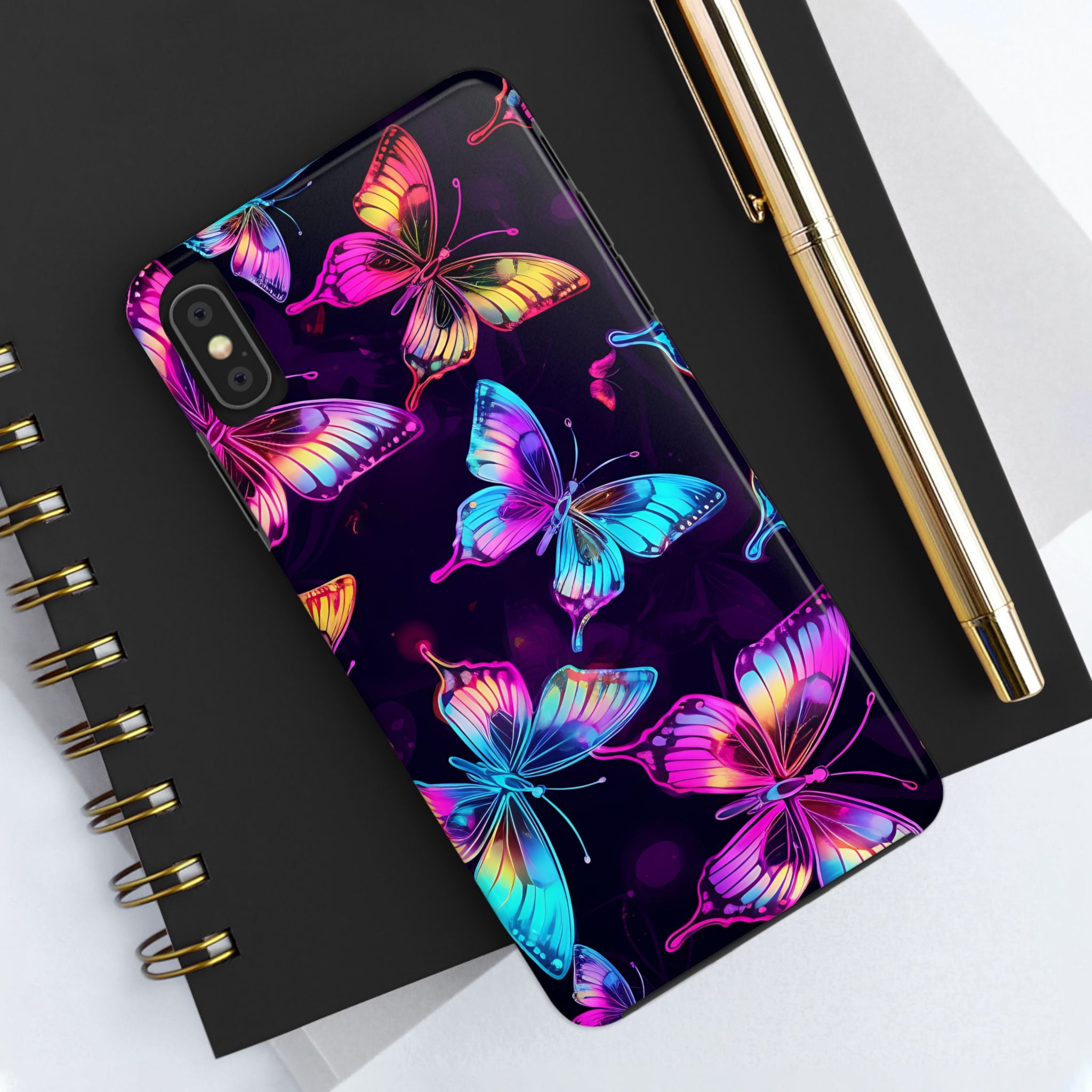 neon-glitter-butterfly-tough-phone-case-iphone-cover-protective-phone-case-sparkly-cellphone-case-glittery-phone-cover-tough-