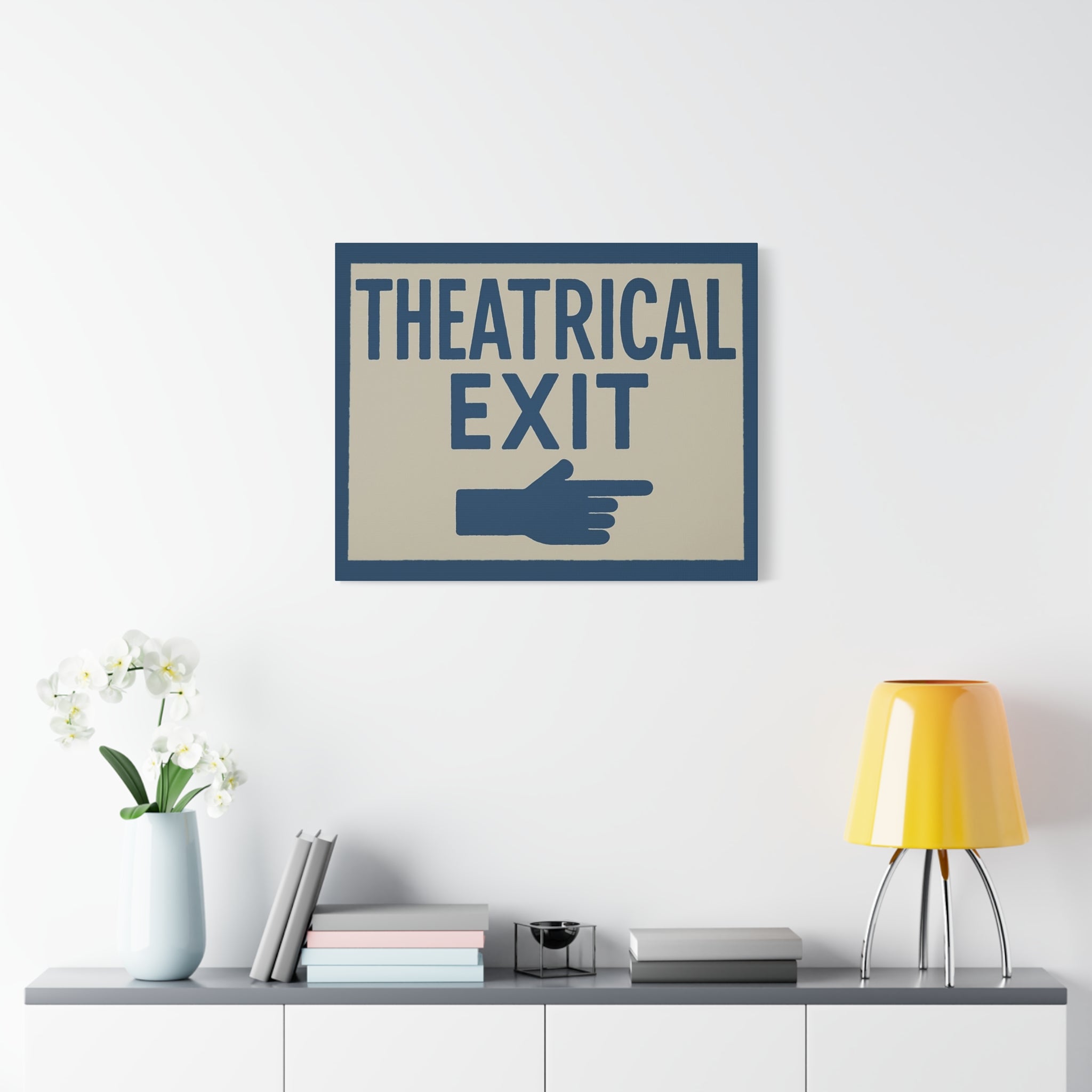 canvas-print-theatrical-exit-funny-wall-art-matte-stretched-1-25-poster-comedy-home-decor-theater-room-decoration-humorous-wa