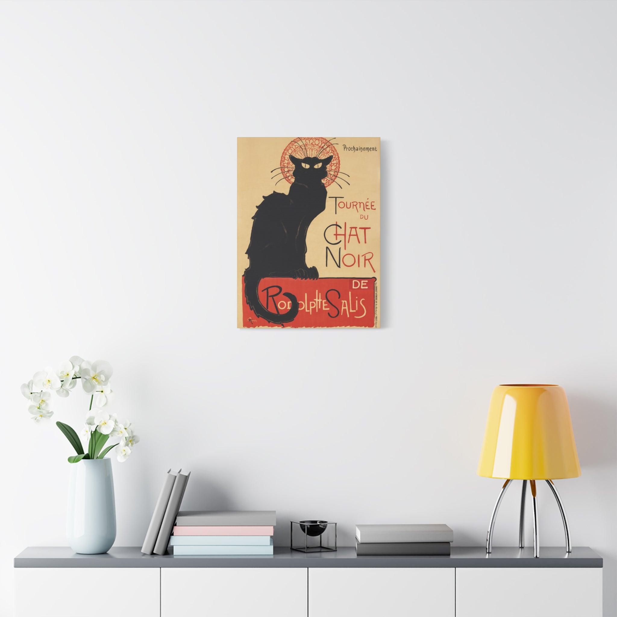 canvas-print-tournee-du-chat-noir-wall-art-matte-canvas-stretched-home-decor-living-room-theophile-steinlen-art-cat
