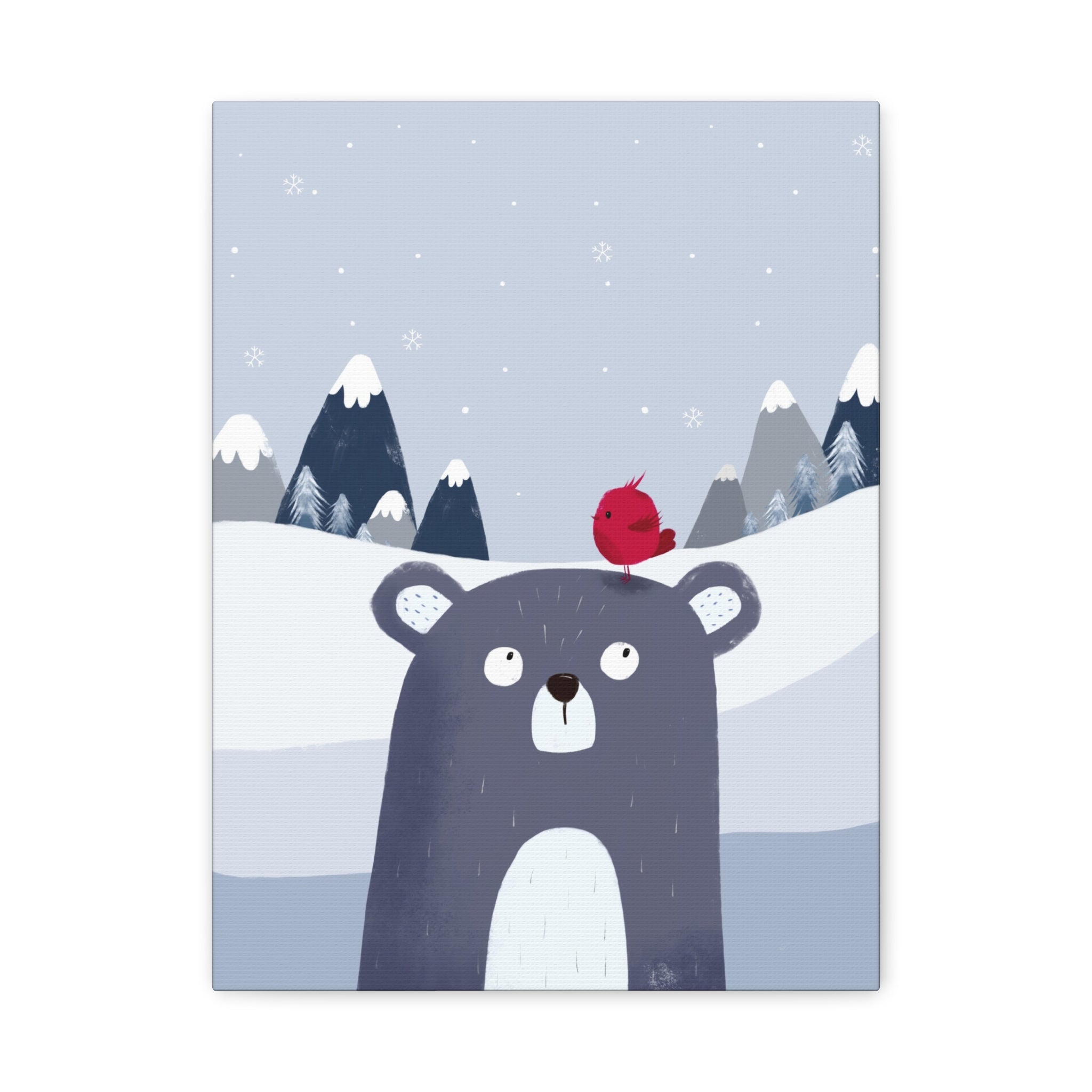 canvas-wall-art-cute-bear-nursery-decor-baby-bear-print-stretched-canvas-nursery-art-cute-bear-decoration-baby-nursery-cute-a