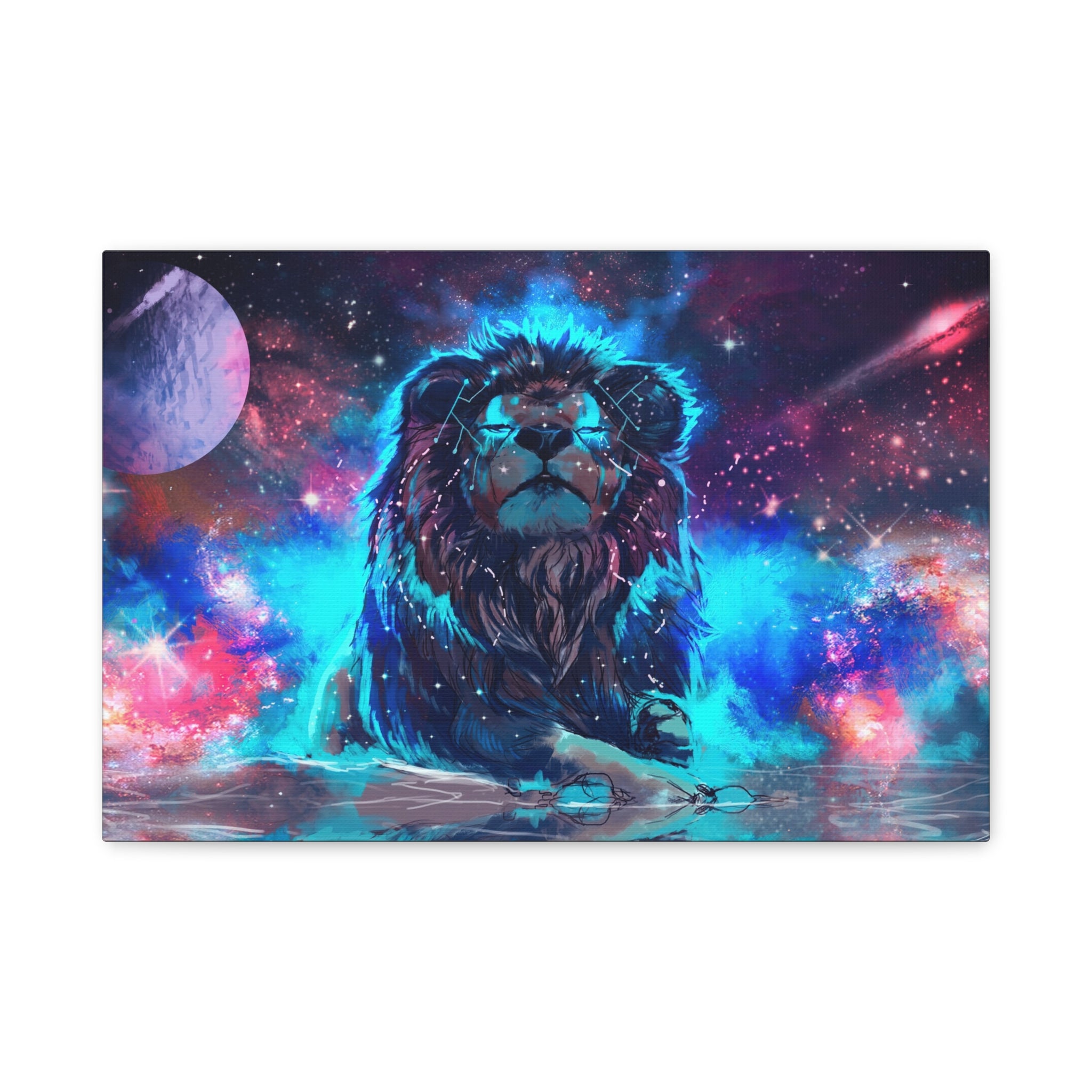 canvas-print-lion-wall-art-fantasy-leon-living-room-decor-matte-stretched-lion-poster-jungle-animal-art-print-wildlife-safari