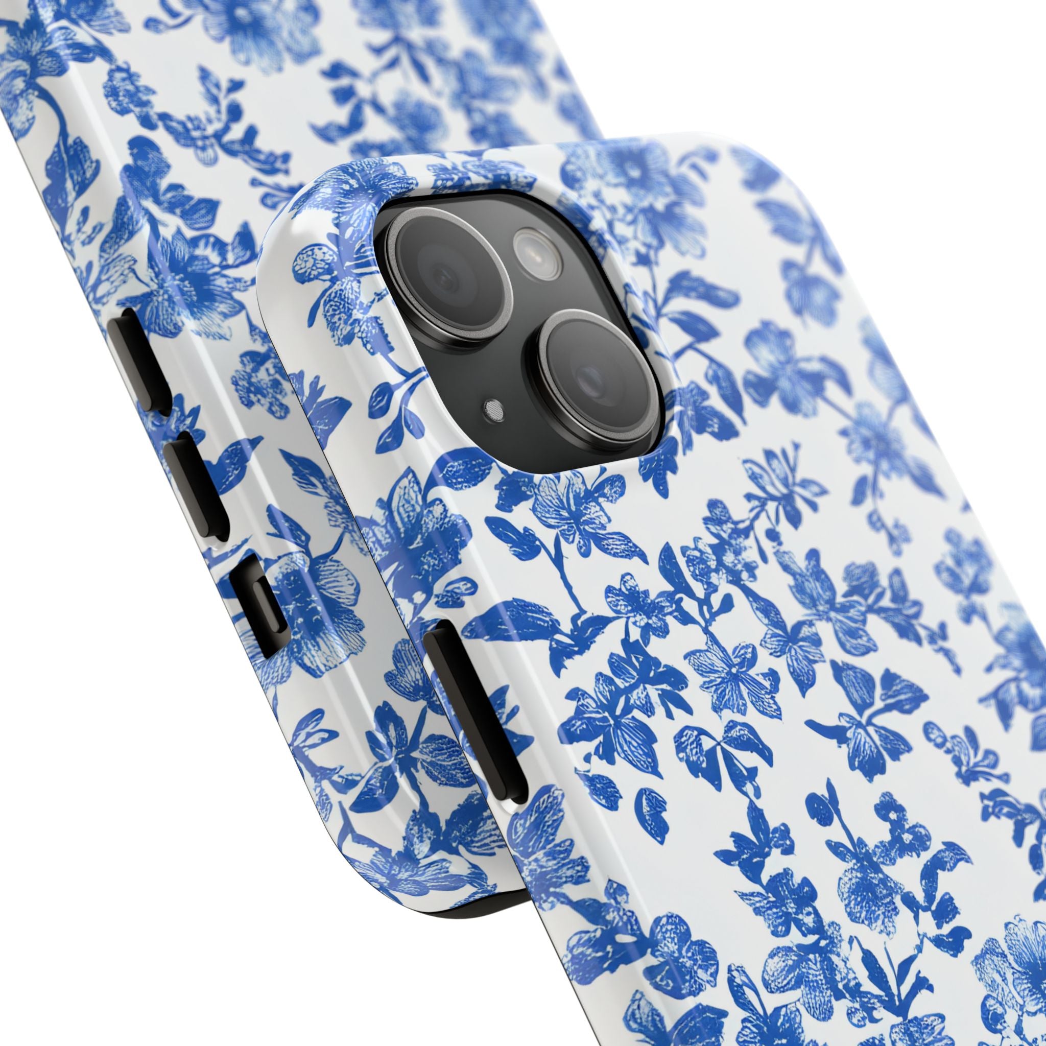 french-toile-floral-tough-iphone-case-blue-iphone-cover-protective-iphone-case-hard-shell-iphone-case-vintage-design-phone-ca