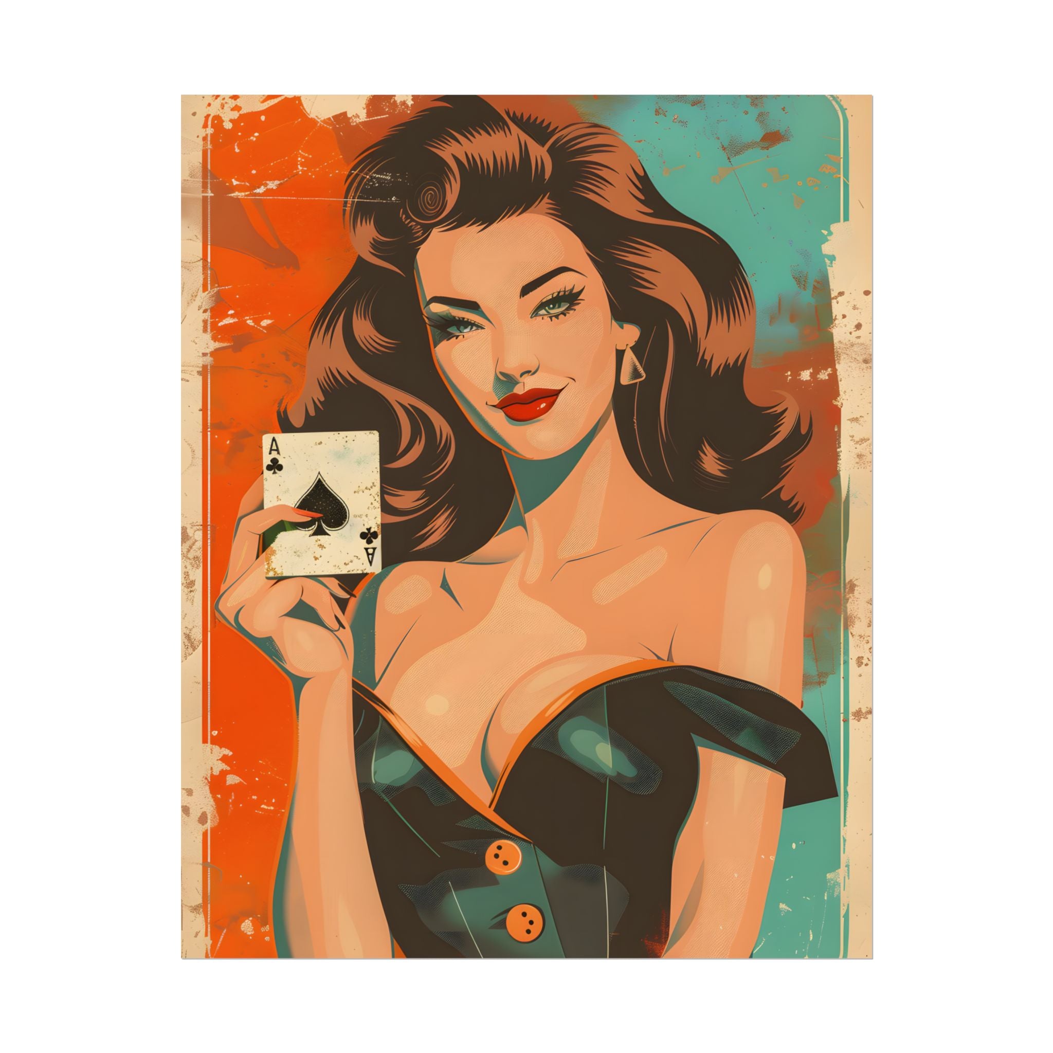 vintage-pin-up-girl-poster-print-ace-of-spades-playing-card-poster-wall-art-retro-pinup-poster-pin-up-illustration-wall-decor