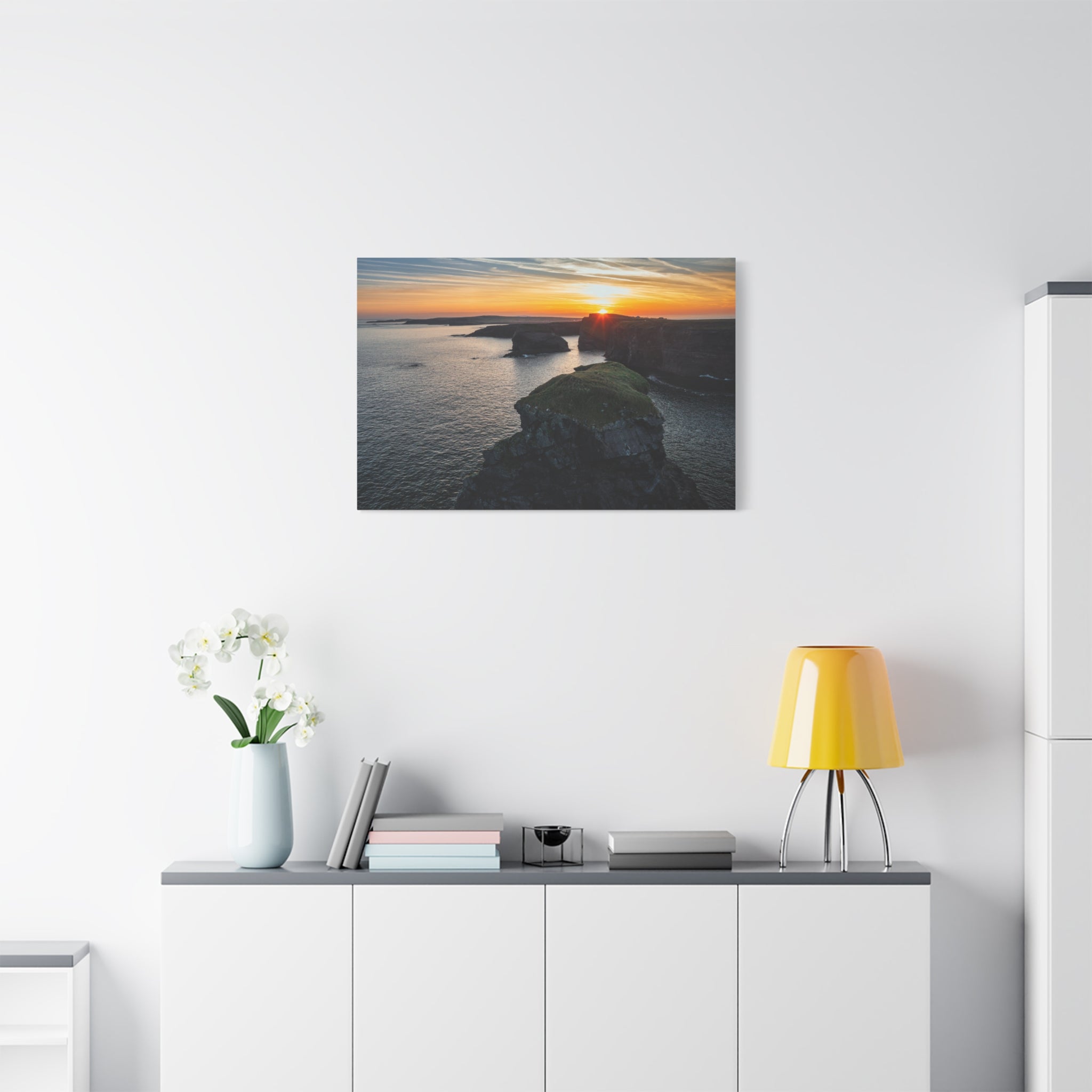 canvas-print-irish-landscape-wall-art-ocean-cliff-decor-stretched-matte-canvas-landscape-large-print-sunset-decor