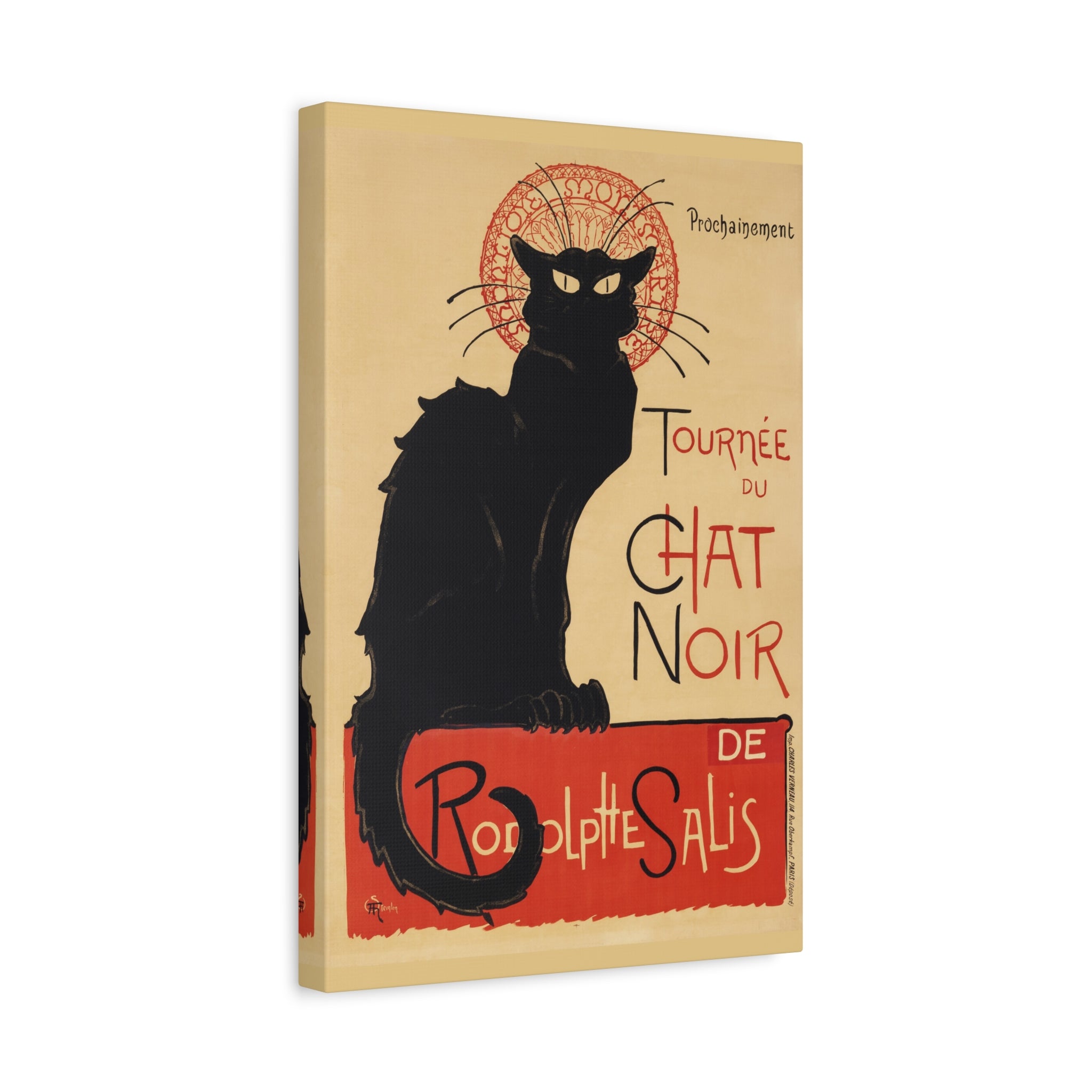 canvas-print-tournee-du-chat-noir-wall-art-matte-canvas-stretched-home-decor-living-room-theophile-steinlen-art-cat