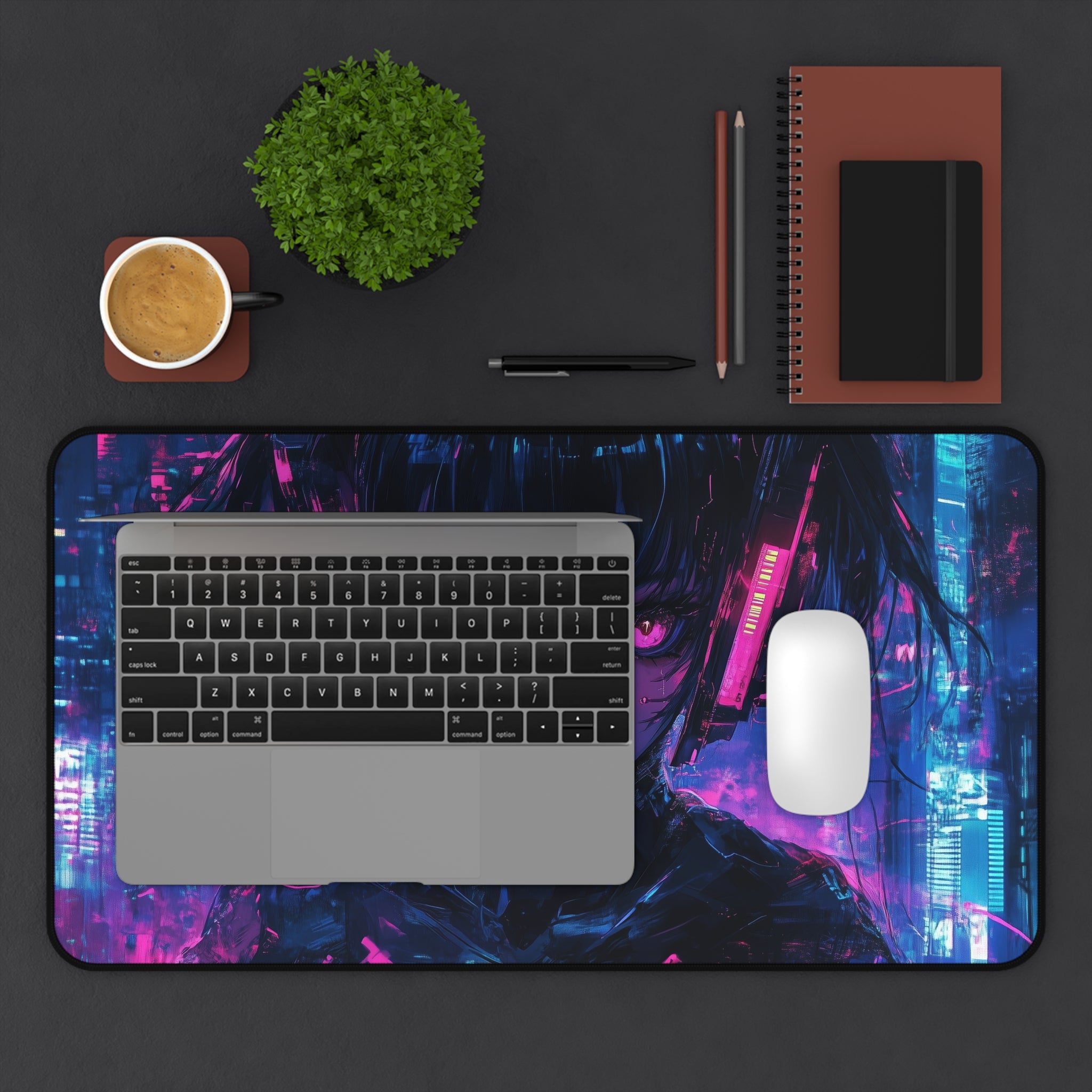 cyberpunk-girl-mouse-pad-large-gaming-desk-mat-fantasy-protective-desk-pad-cyber-desk-accessory-cute-anime-girl-mouse-pad