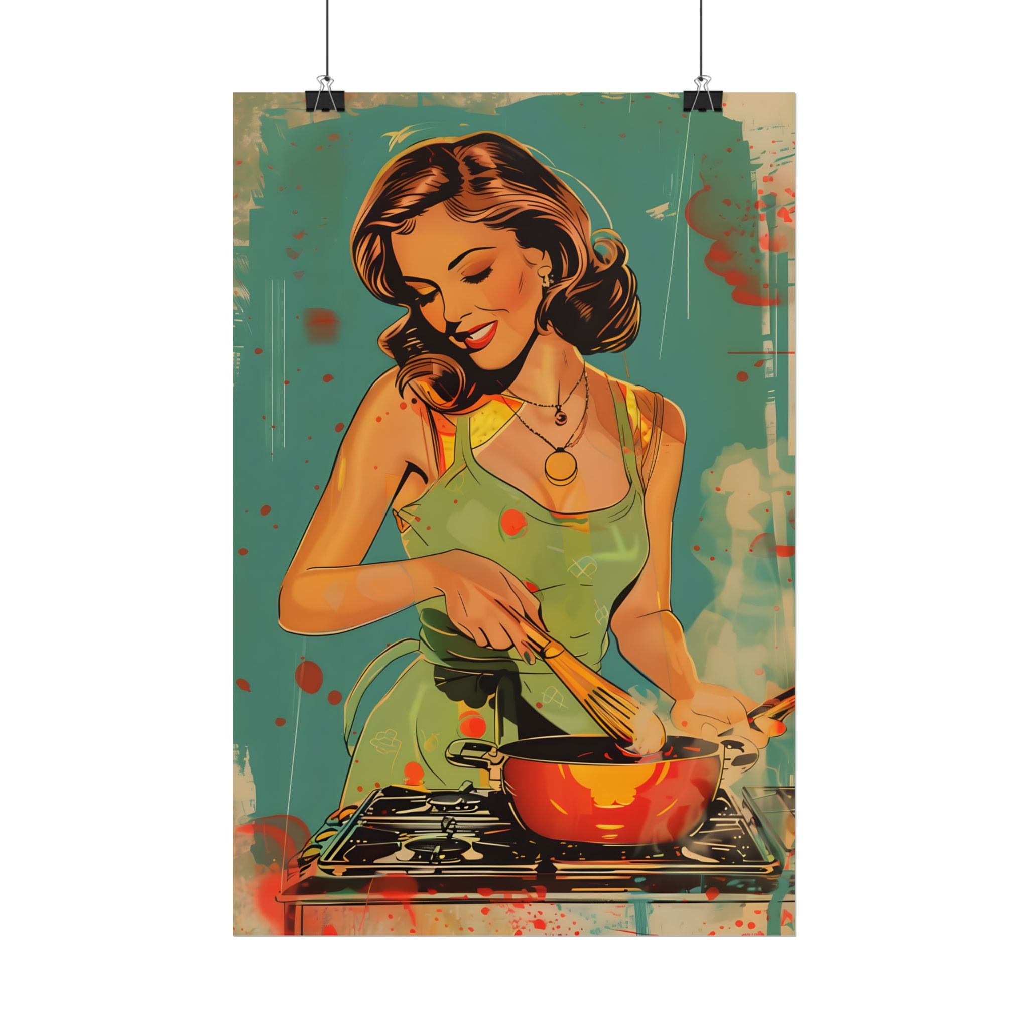vintage-pin-up-girl-poster-print-vintage-Poster-wall-art-housewife-retro-pinup-poster-pin-up-illustration-home-decor-wall-han