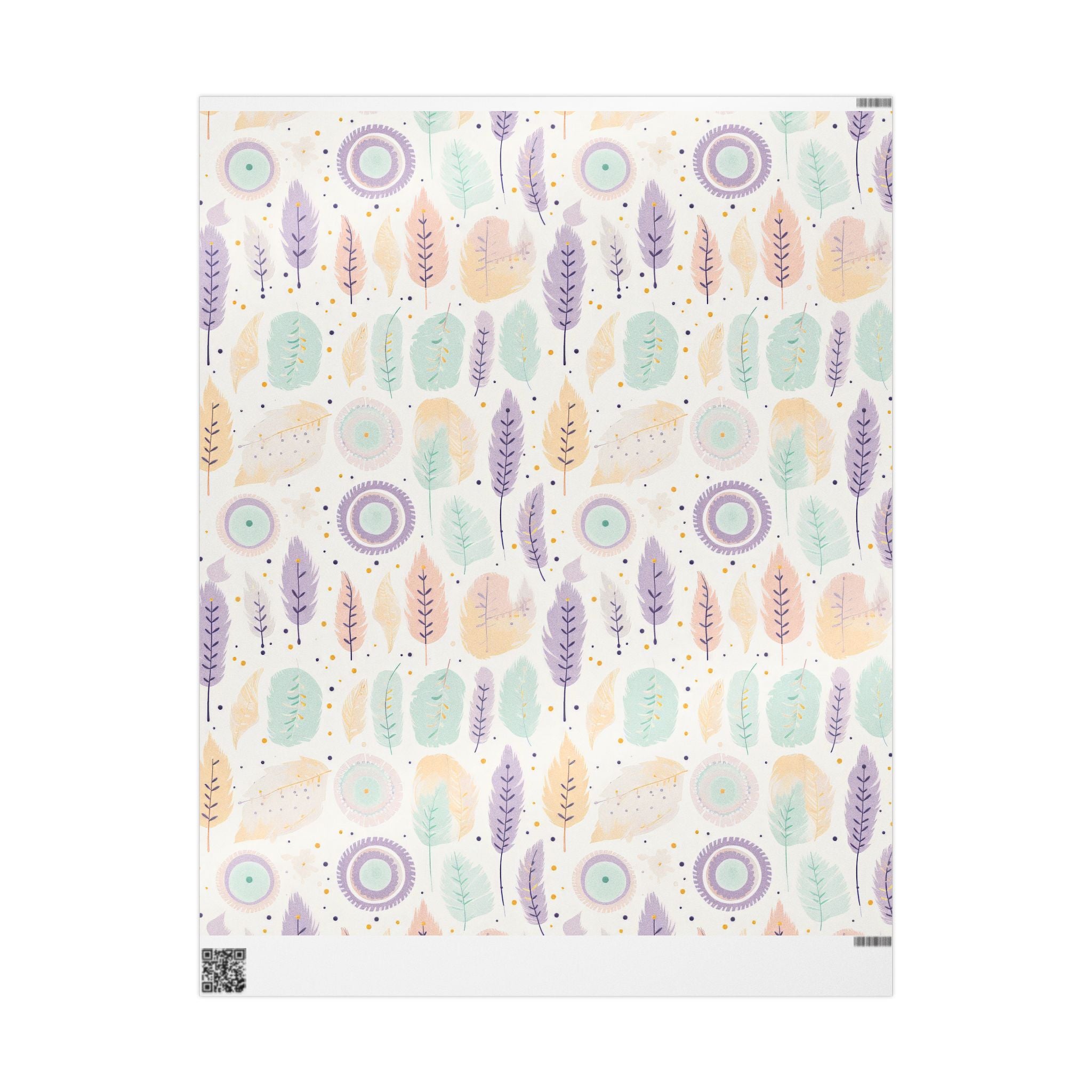 boho-wrapping-papers-pastel-gift-wrap-roll-for-birthday-unique-bohemian-design-holiday-present-wrap-scandinavian-style-packag