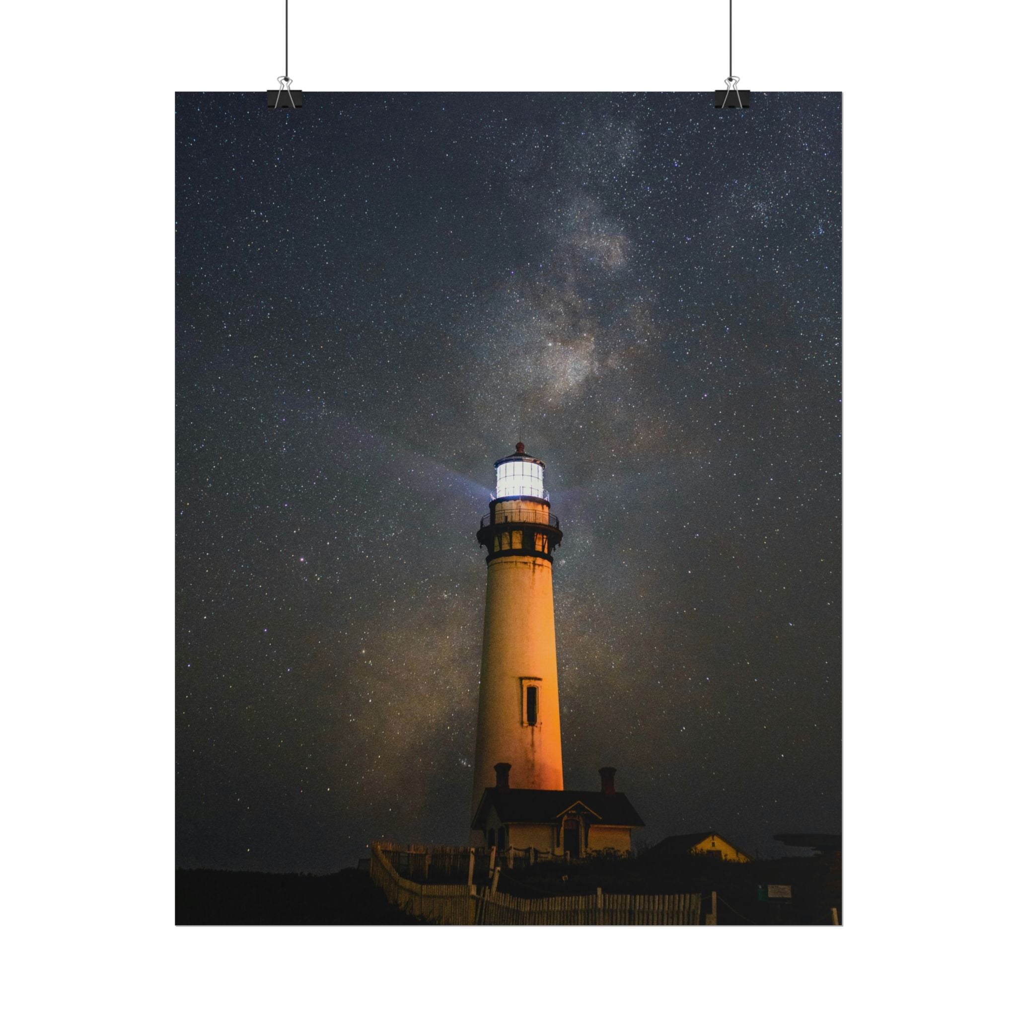 lighthouse-on-rock-poster-print-coastal-wall-art-nautical-decor-beach-house-decoration-seaside-wall