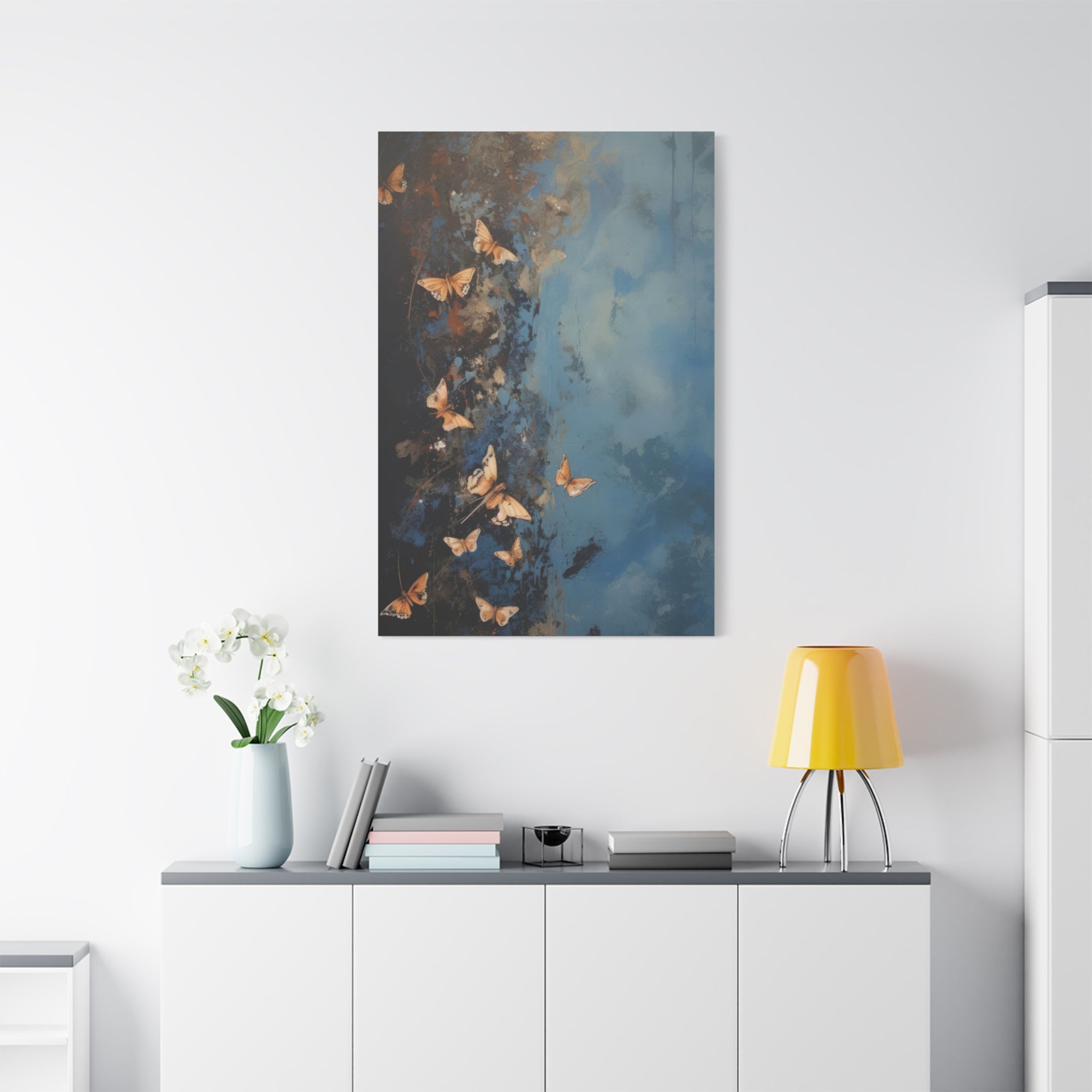 abstract-butterfly-canvas-print-brush-strokes-living-room-decor-abstract-paintings-butterfly-decor-home-decor-accent