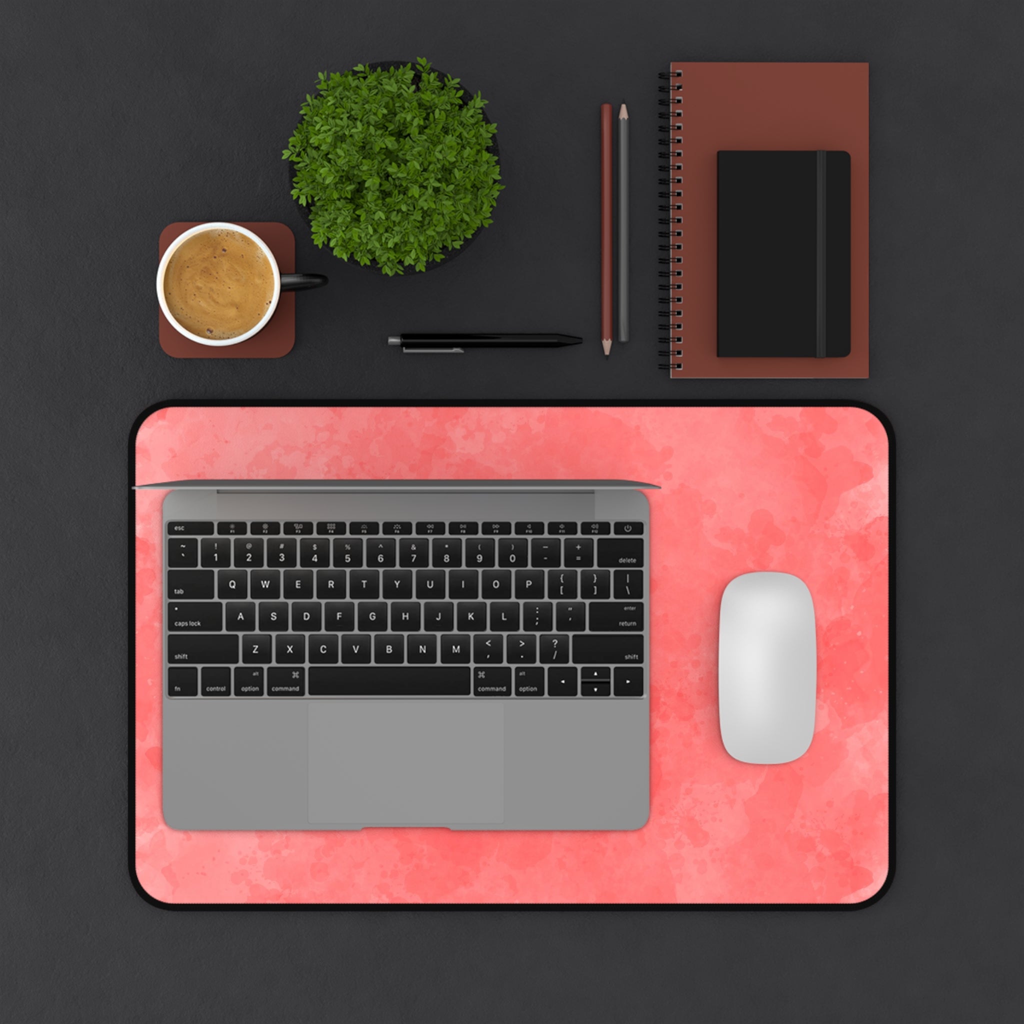 watercolor-peachy-orange-desk-mat-gaming-mousepad-office-desk-accessories-large-desk-blotter-computer-desk-cover-home-essenti