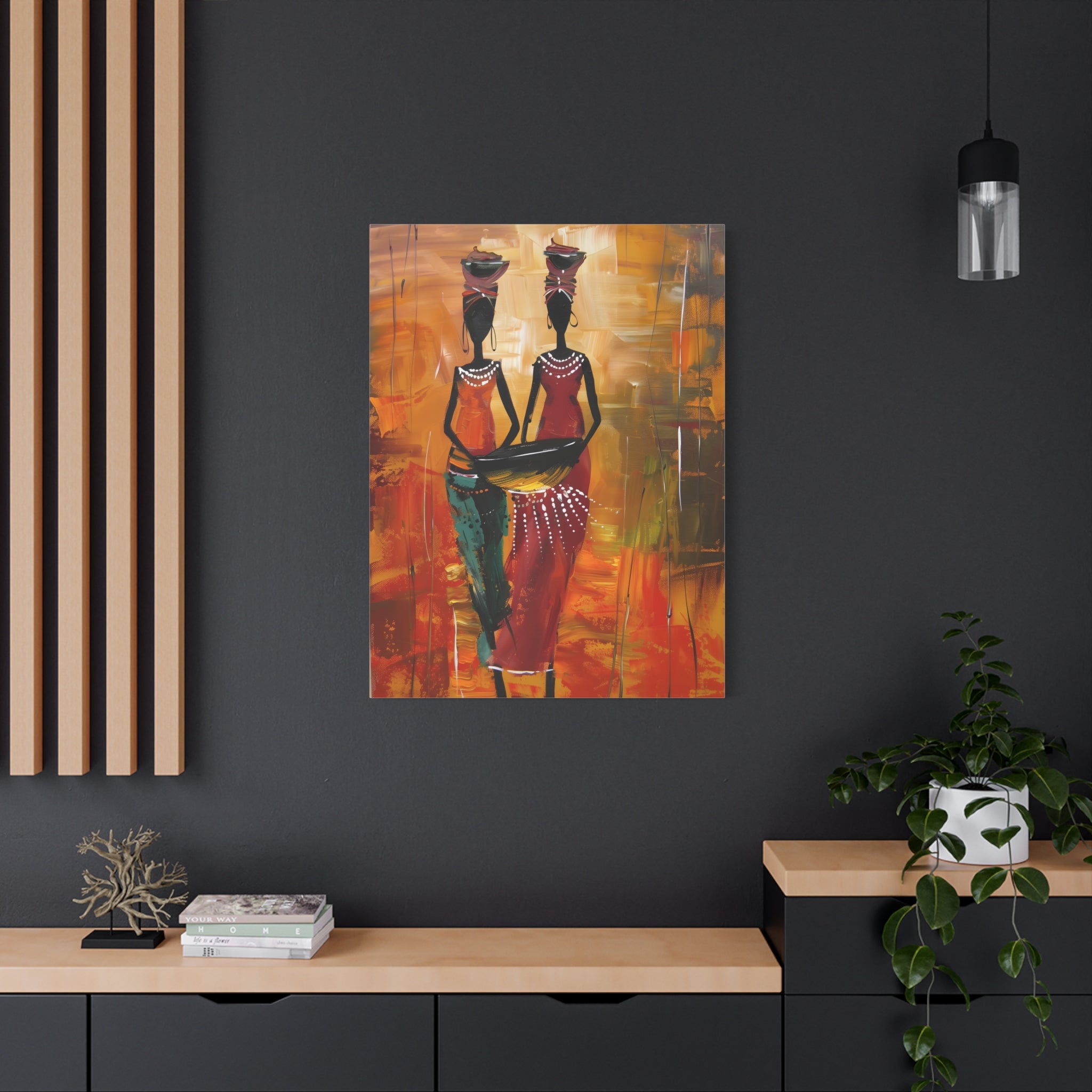 canvas-wall-art-traditional-african-woman-african-portrait-afrocentric-home-decor-tribal-art-african-american-art-ethnic-wall