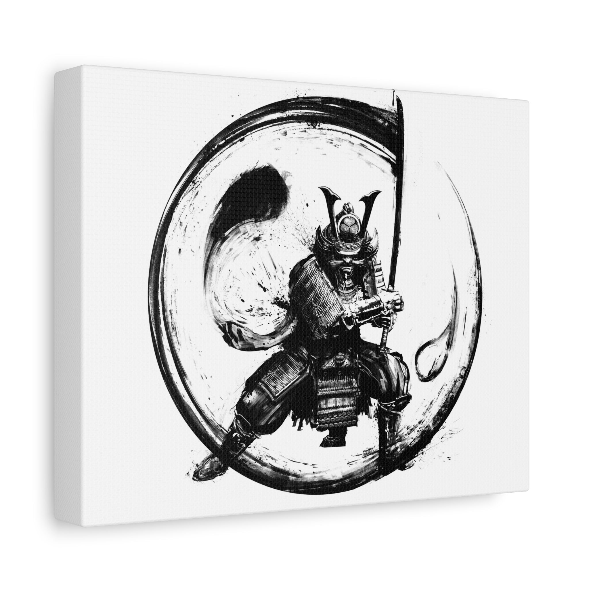 canvas-wall-art-japanese-samurai-ying-yang-katana-oni-mask-black-and-white-home-decor-zen-wall-hanging-asian-art-samurai-swor
