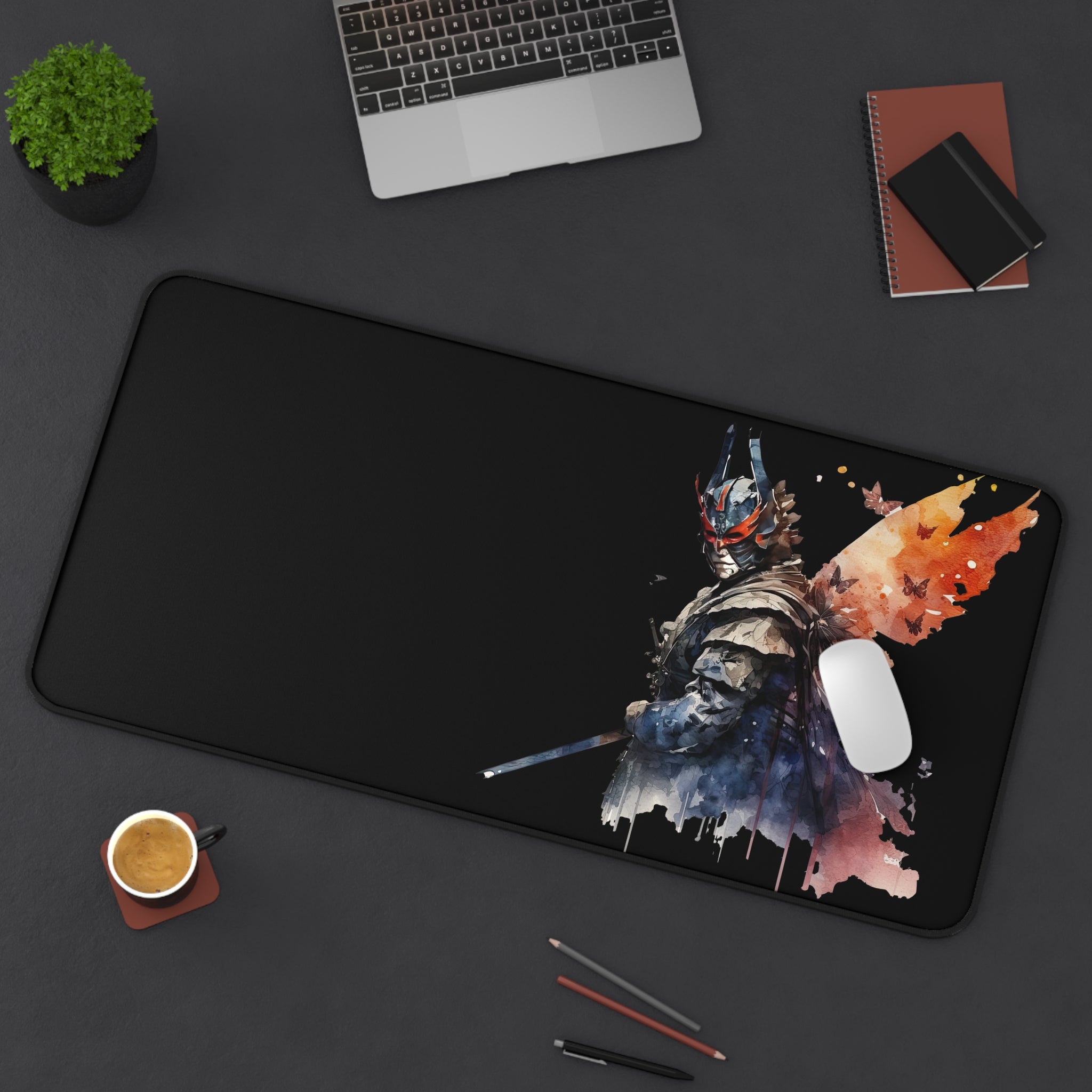 japanese-samurai-watercolor-mousepad-desk-mat-desk-pad-for-home-office-gaming-japandi-art-large-keyboard-mat-gift-for-him