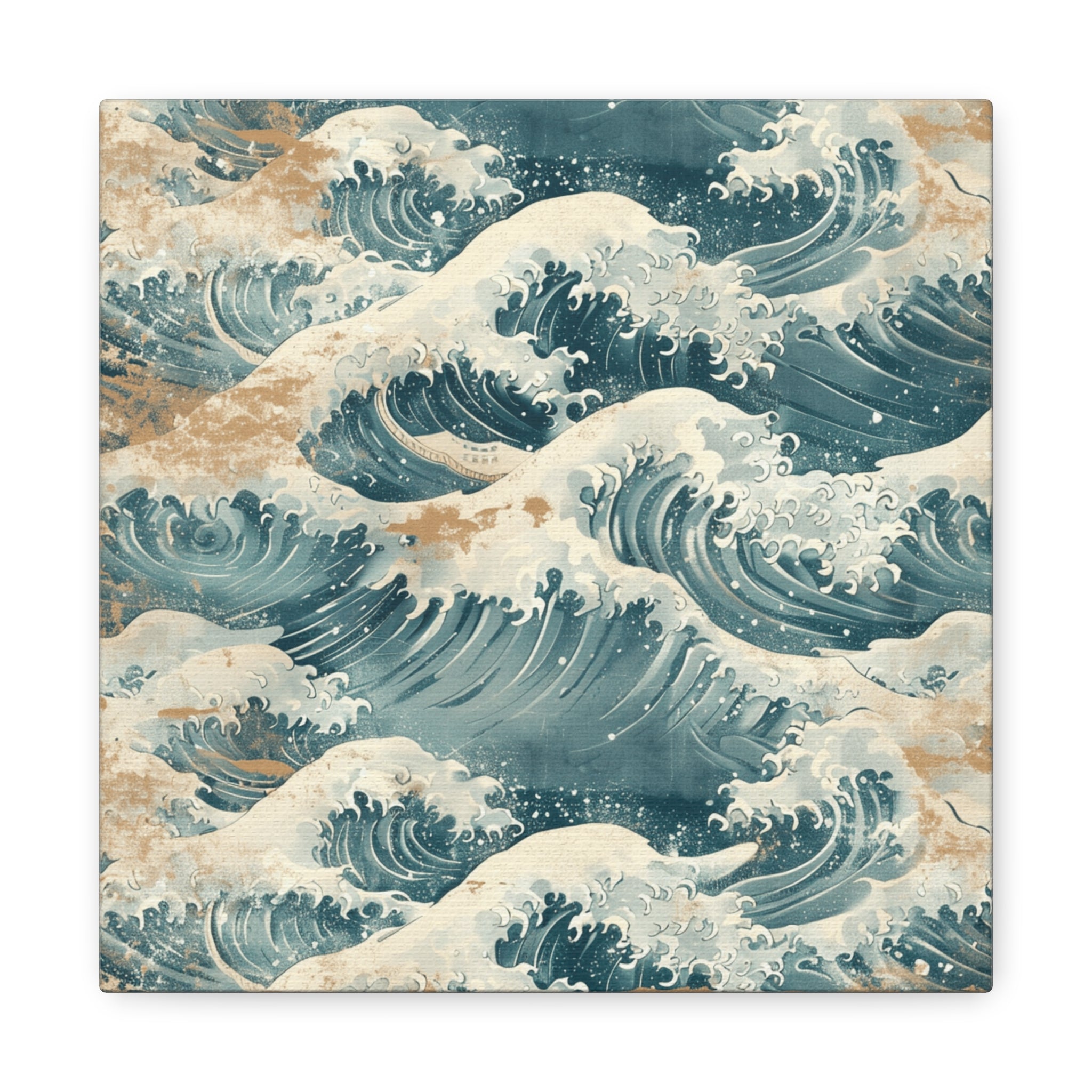 canvas-print-vintage-wave-pattern-japanese-style-colorful-wall-art-home-decor-stretched-matte-canvas-unique-gift-idea-office-