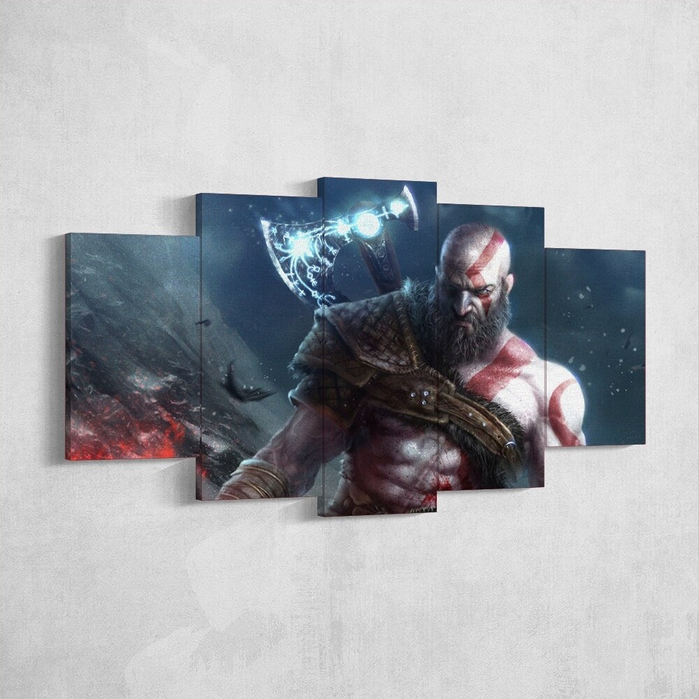 god-of-war-5-piece-canvas-wall-art-kratos-god-of-war-poster-extra-large-wall-art-god-of-war-5-piece-god-of-war-5-panel-3