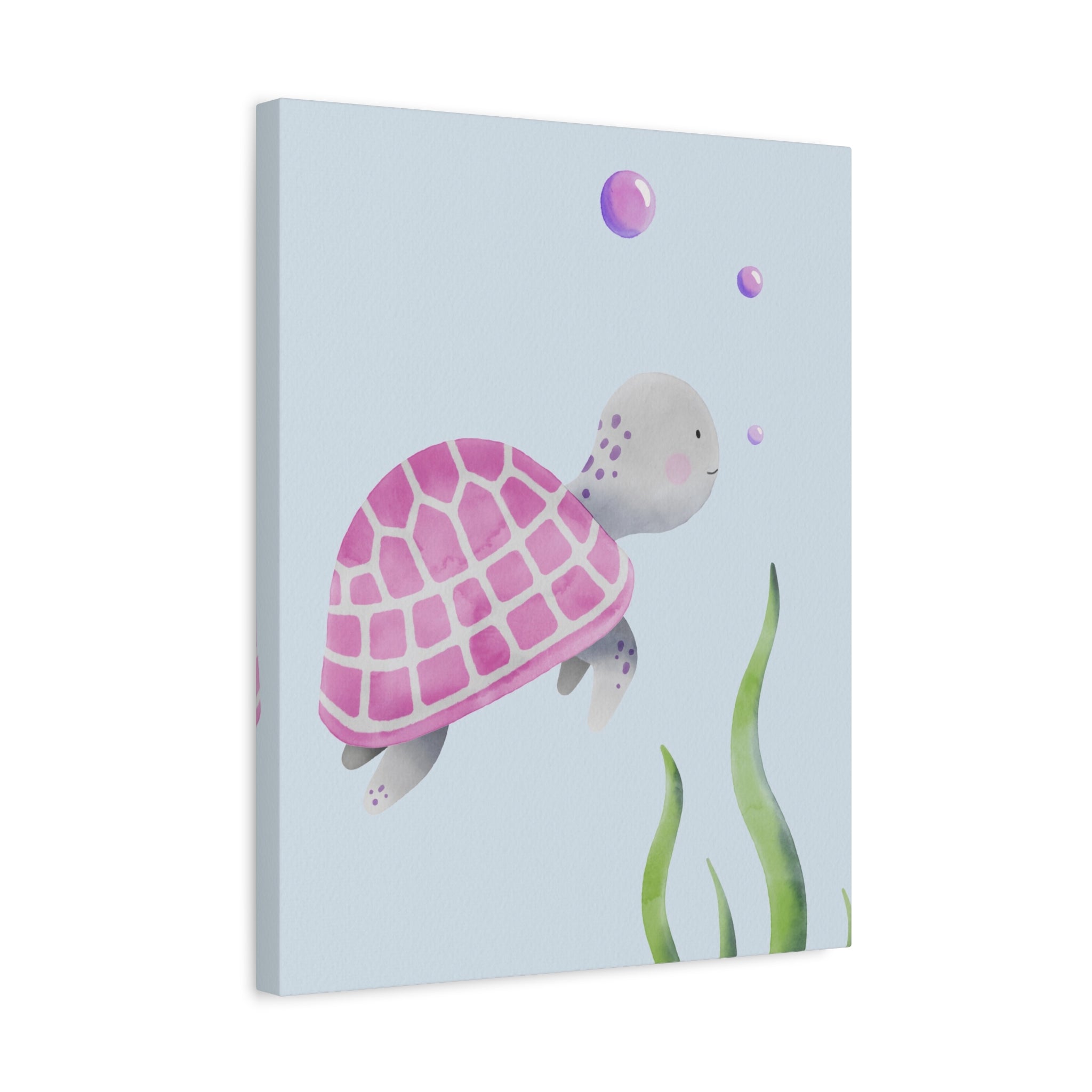 canvas-wall-art-cute-sea-turtle-nursery-decor-baby-sea-turtle-print-nursery-art-cute-sea-turtle-decoration-baby-nursery-cute-