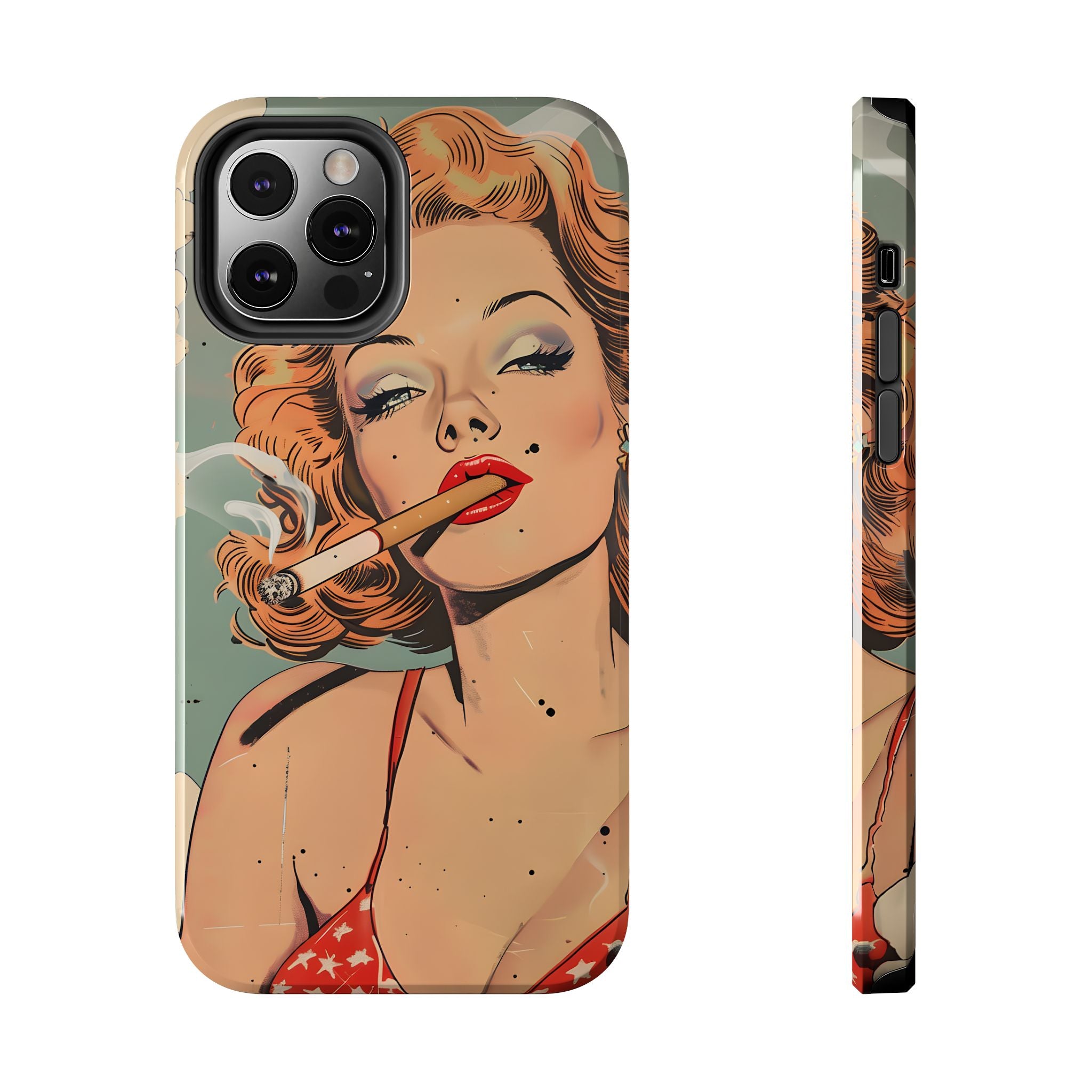 tough-phone-cases-vintage-pin-up-girl-iphone-cover-strong-phone-protector-retro-pinup-design-protective-smartphone-case