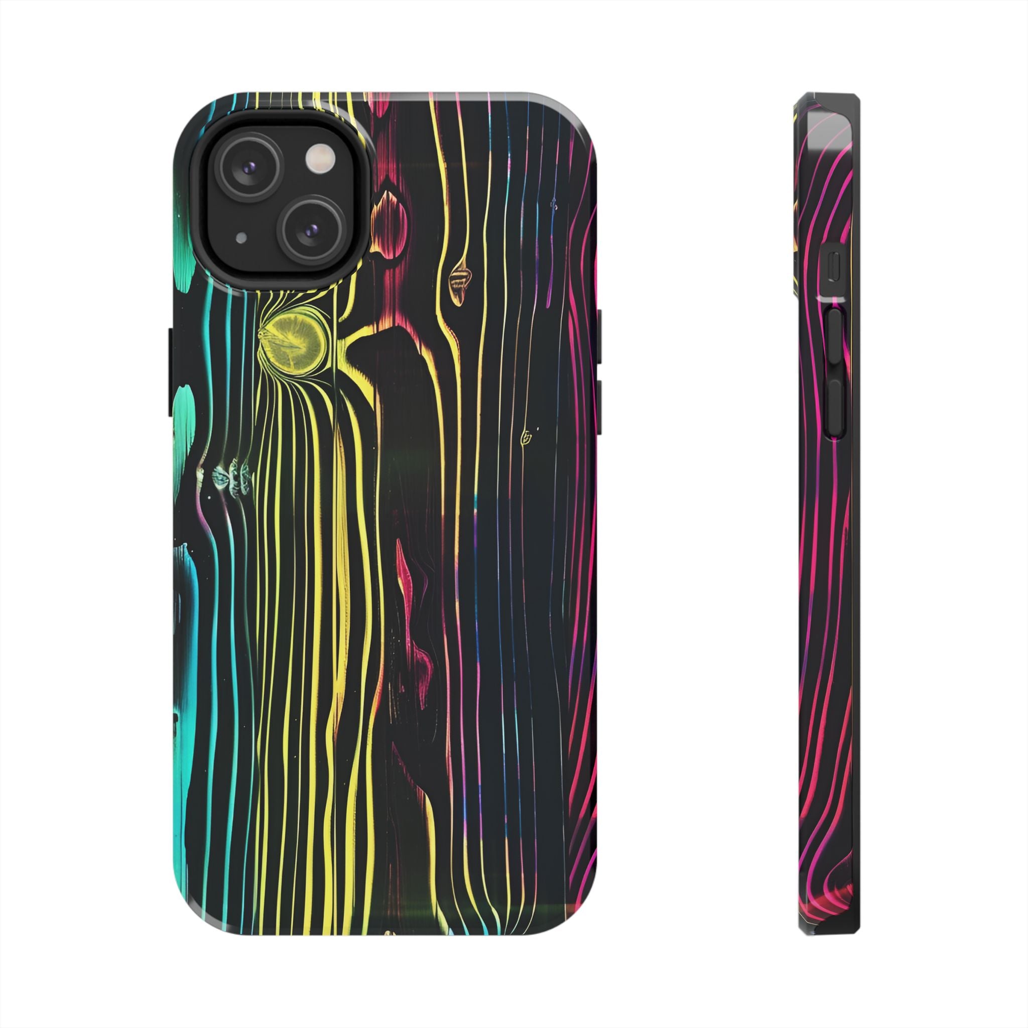 disco-neon-tough-iphone-cases-wood-grain-texture-iphone-case-cover-protective-iphone-shell-unique-iphone-accessories-iphone-1