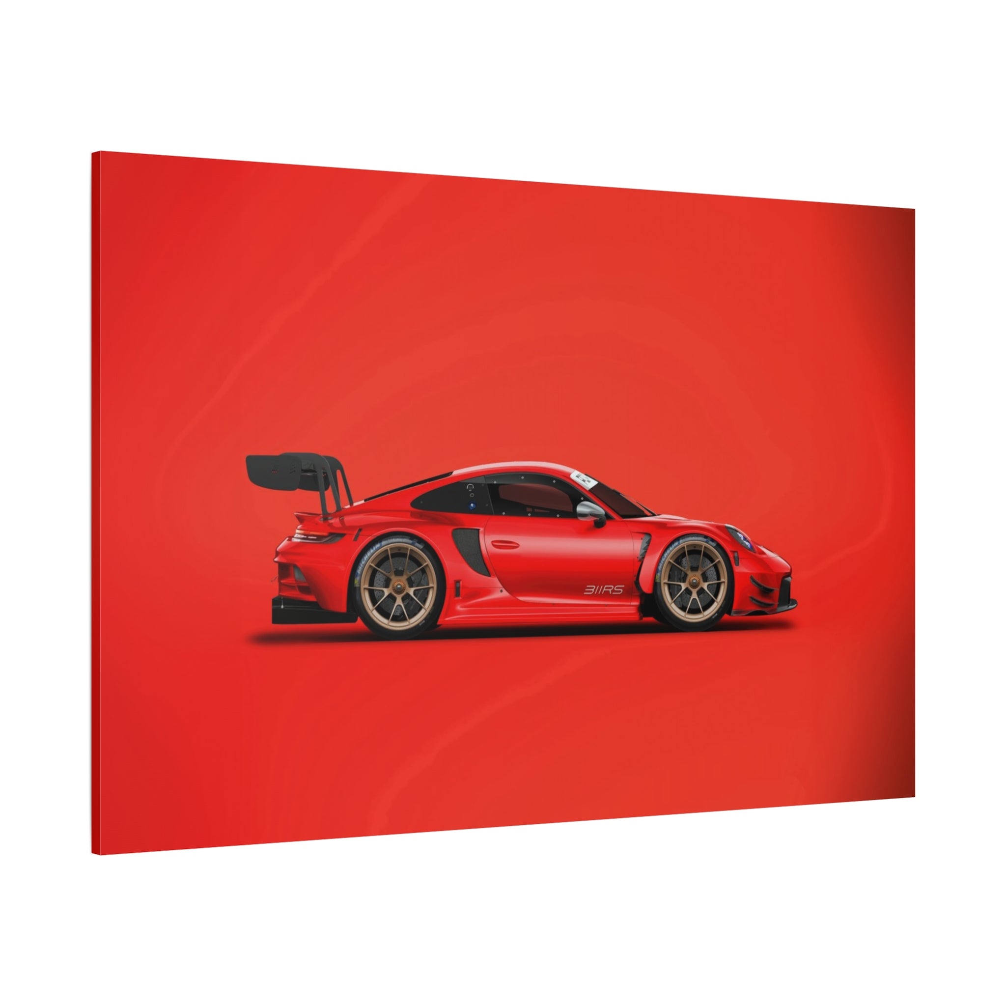 canvas-print-wall-art-porsche-911-red-gt3r-red-supercar-poster-matte-canvas-decor-stretched-large-canvas-wall-art-hypercars-1