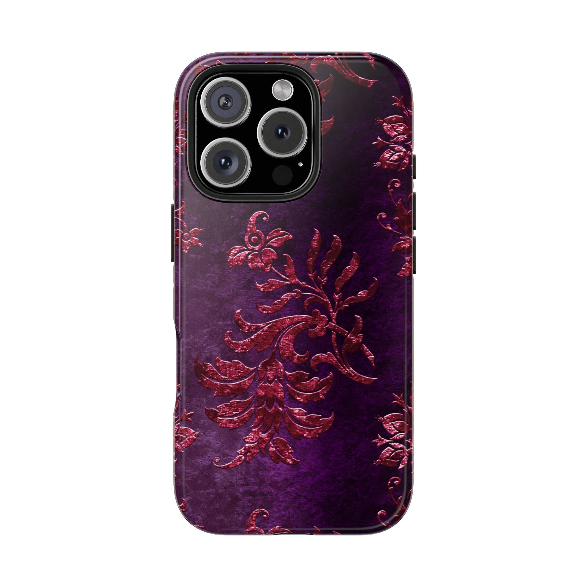 embossed-burgundy-velvet-tough-iphone-case-protective-iphone-cover-heavy-duty-iphone-case-rugged-phone-case-durable-smartphon