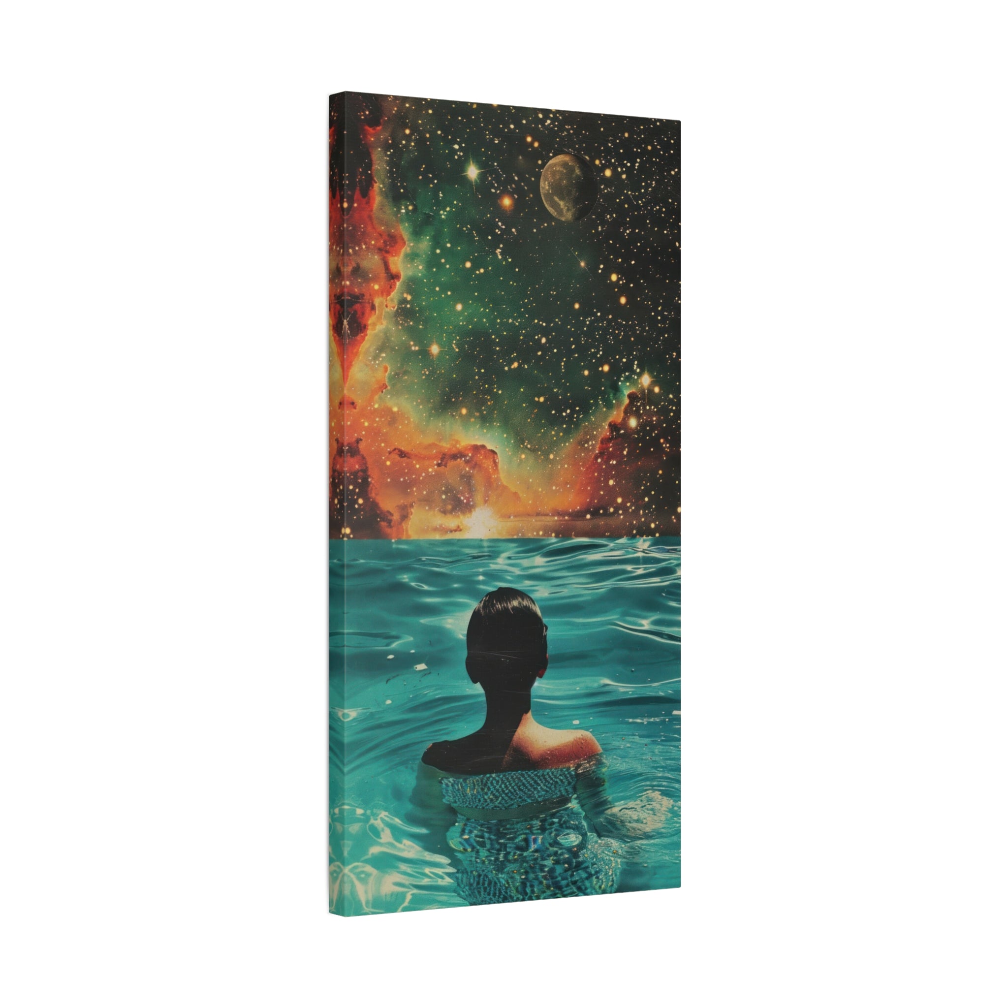 canvas-wall-art-galaxy-swimming-aesthetic-decor-stretched-matte-canvas-unique-home-decoration-space-themed-room-decor-cool-wa